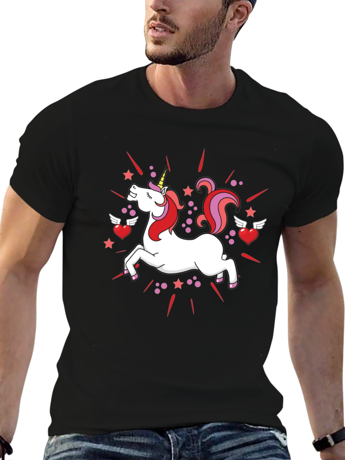 Unicorn Graphic Tee - Magical Style
