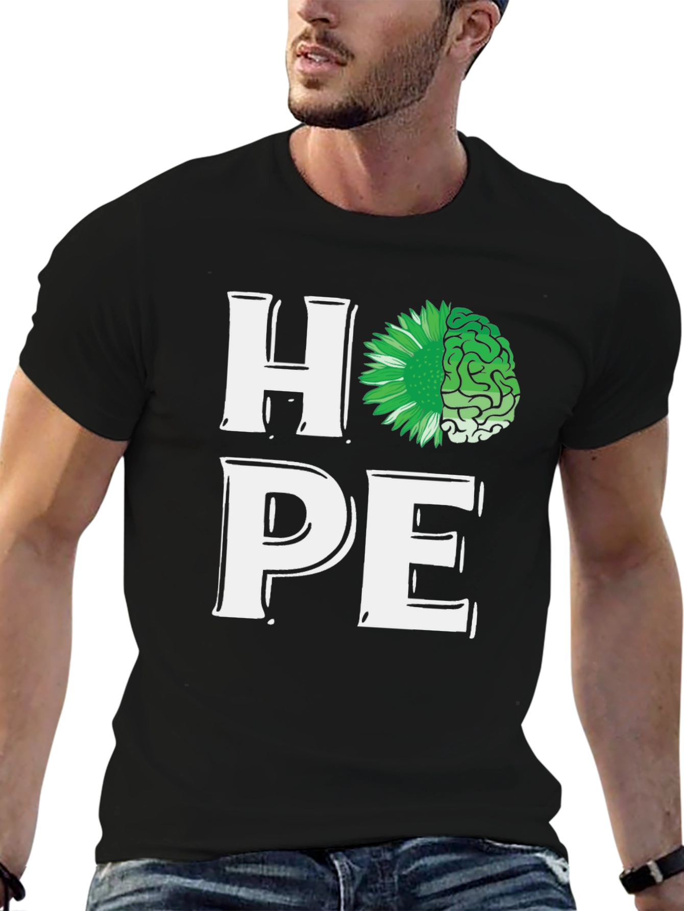 HOPE Graphic Tee - Mental Health Awareness T-Shirt