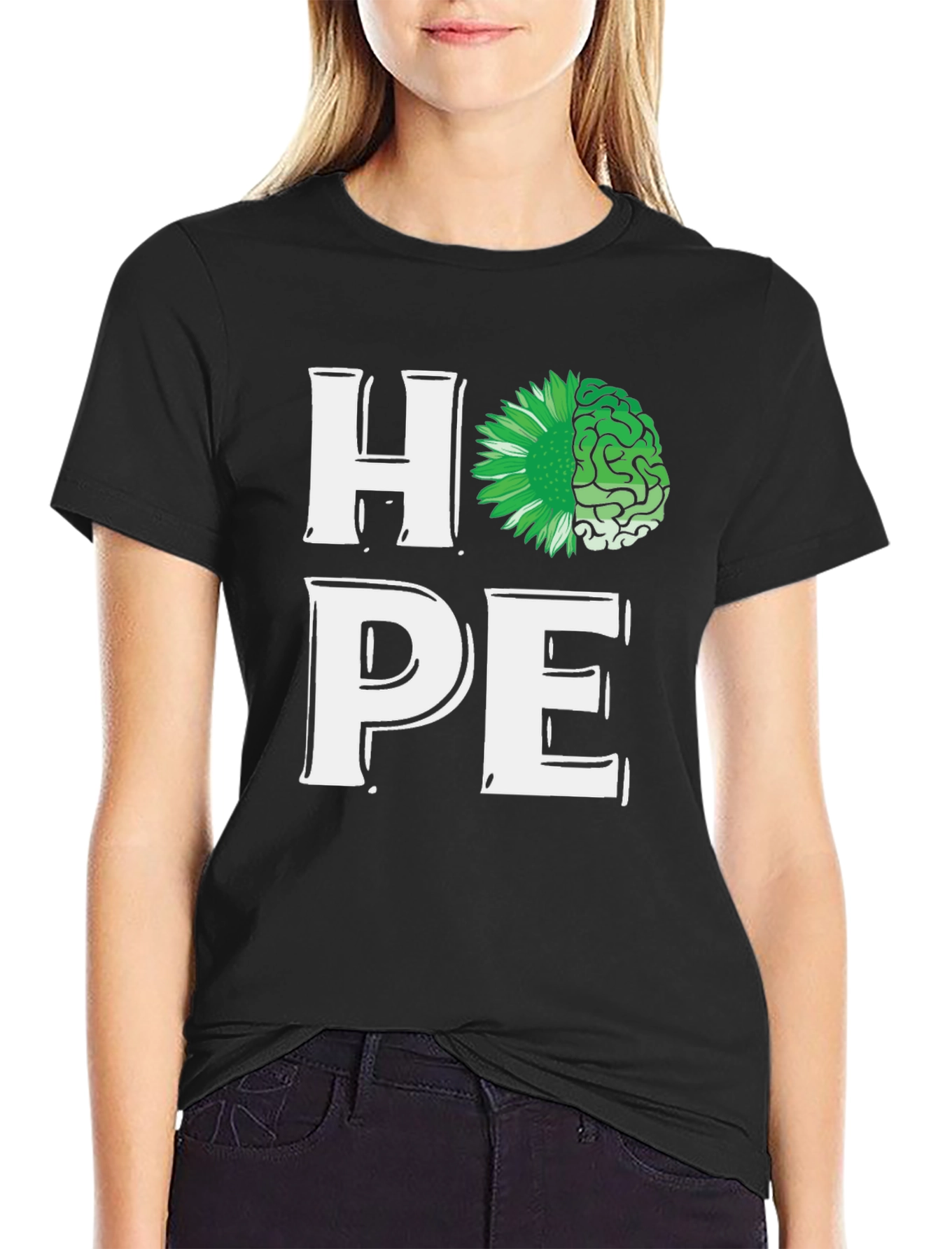 HOPE Graphic Tee - Mental Health Awareness T-Shirt