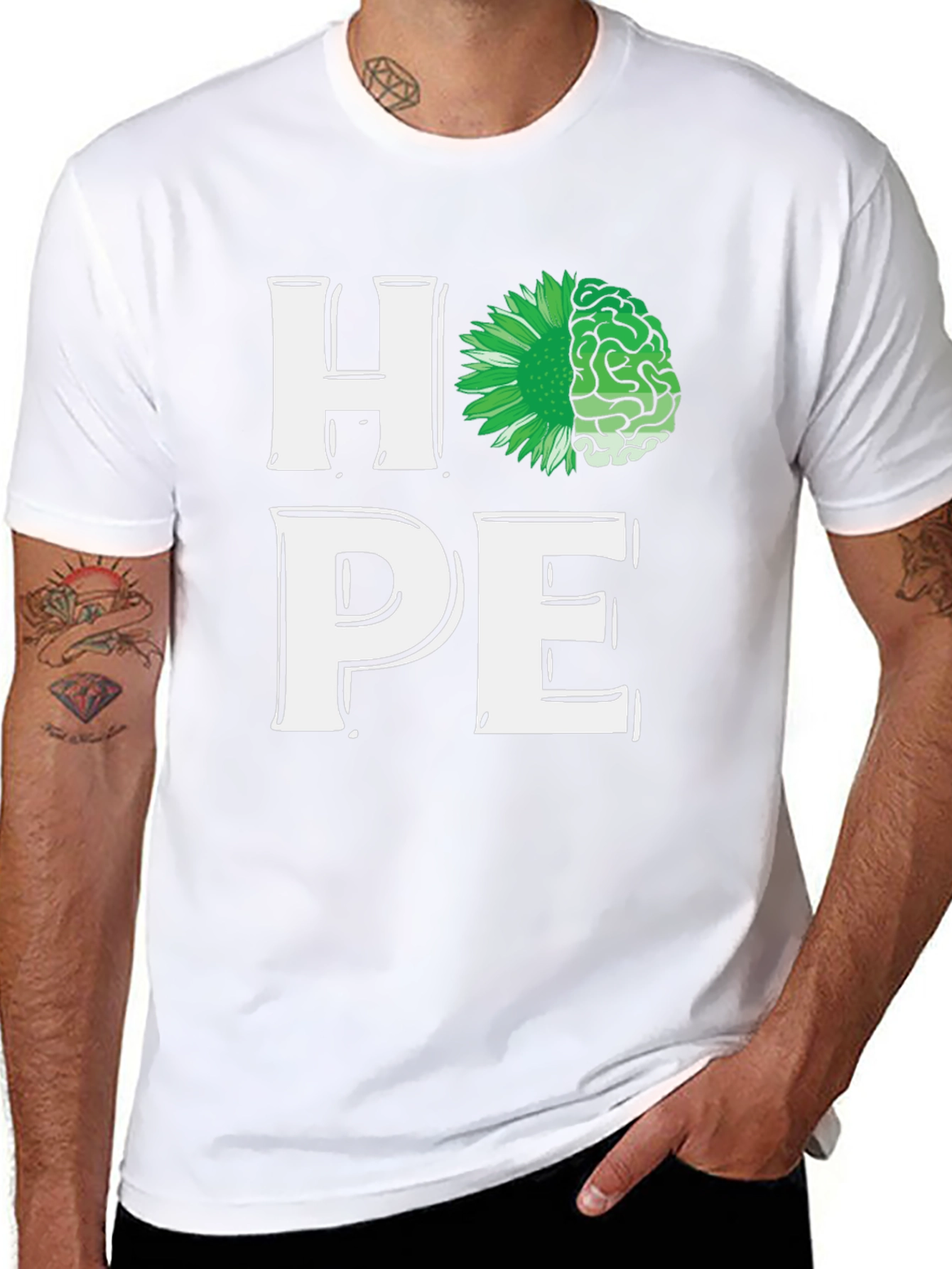 HOPE Graphic Tee - Mental Health Awareness T-Shirt