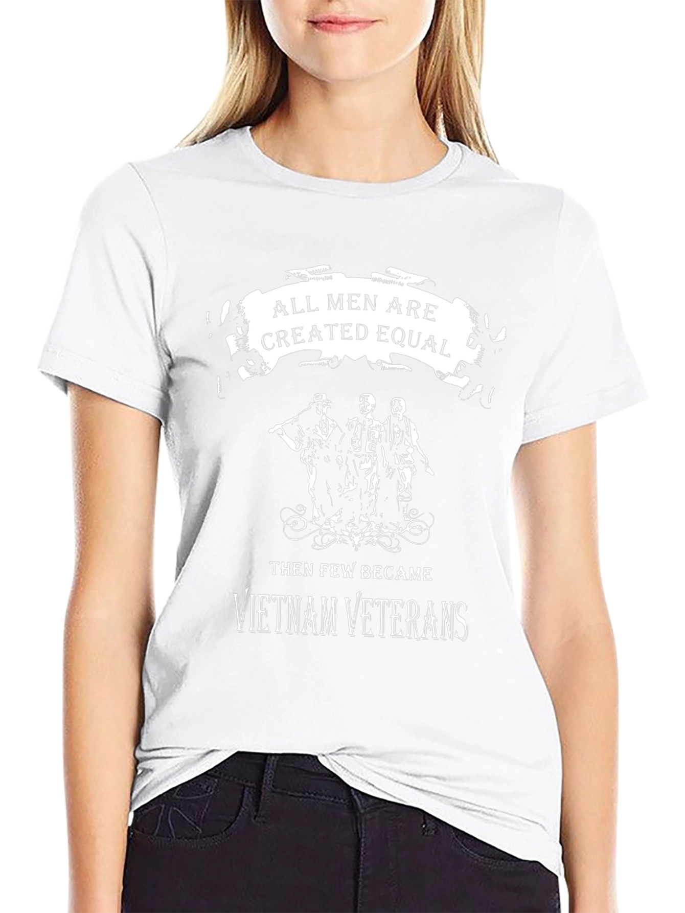 Vietnam Veteran T-Shirt: All Men are Created Equal