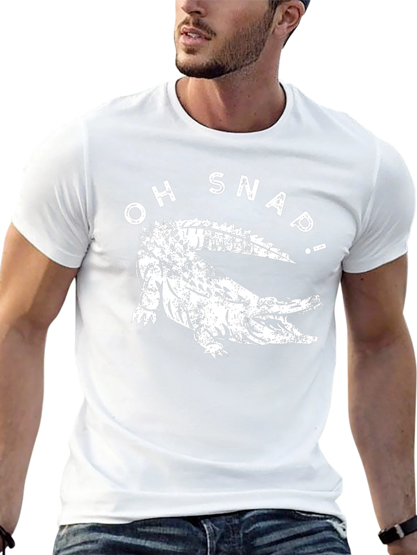 Oh Snap! Crocodile Graphic Tee