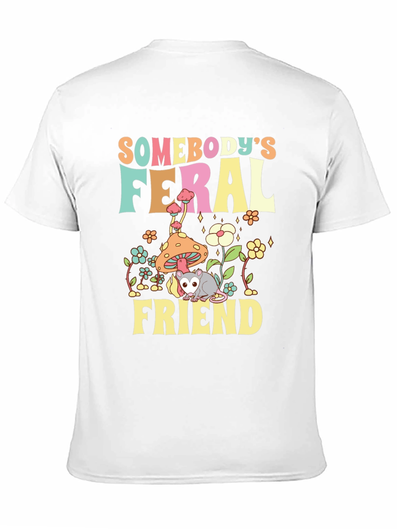 Feral Friend Graphic T-Shirt