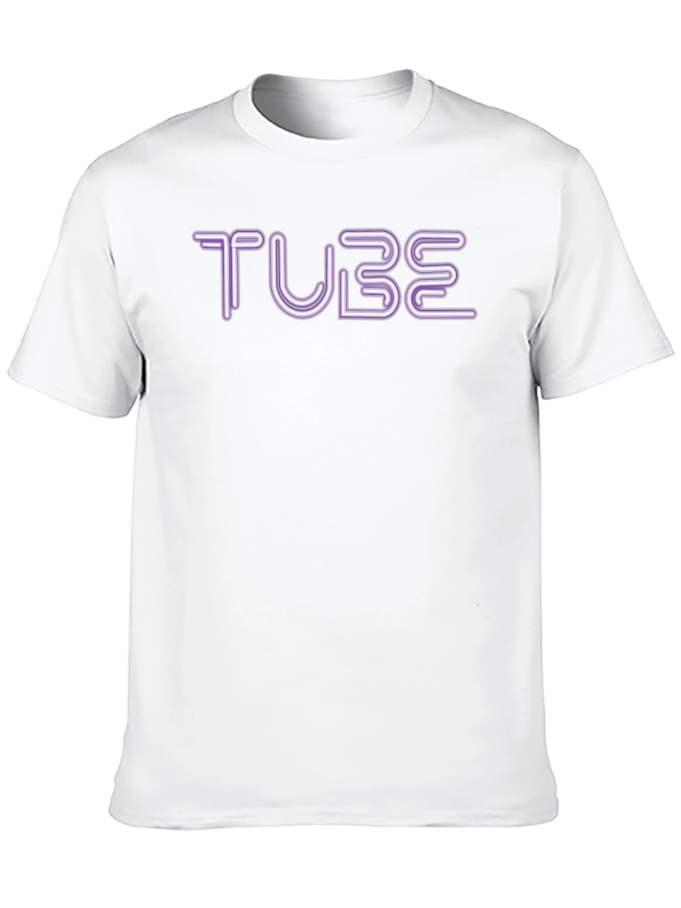 Tube Graphic Tee - Trendy Retro Style