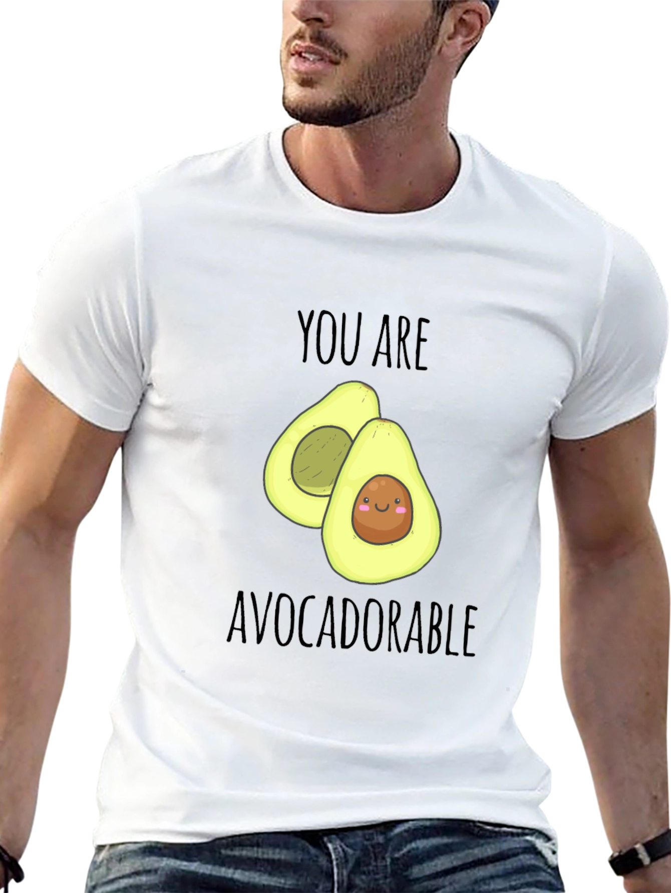 You Are Avocadorable T-Shirt - Black