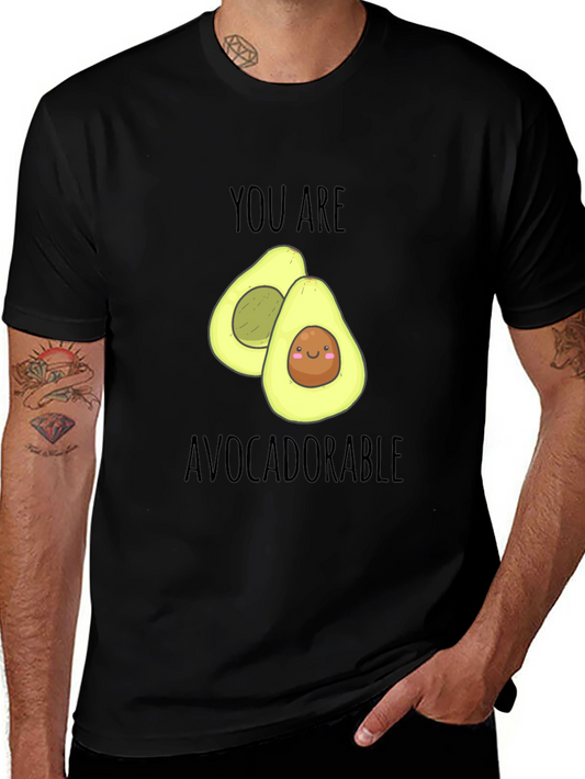 You Are Avocadorable T-Shirt - Black