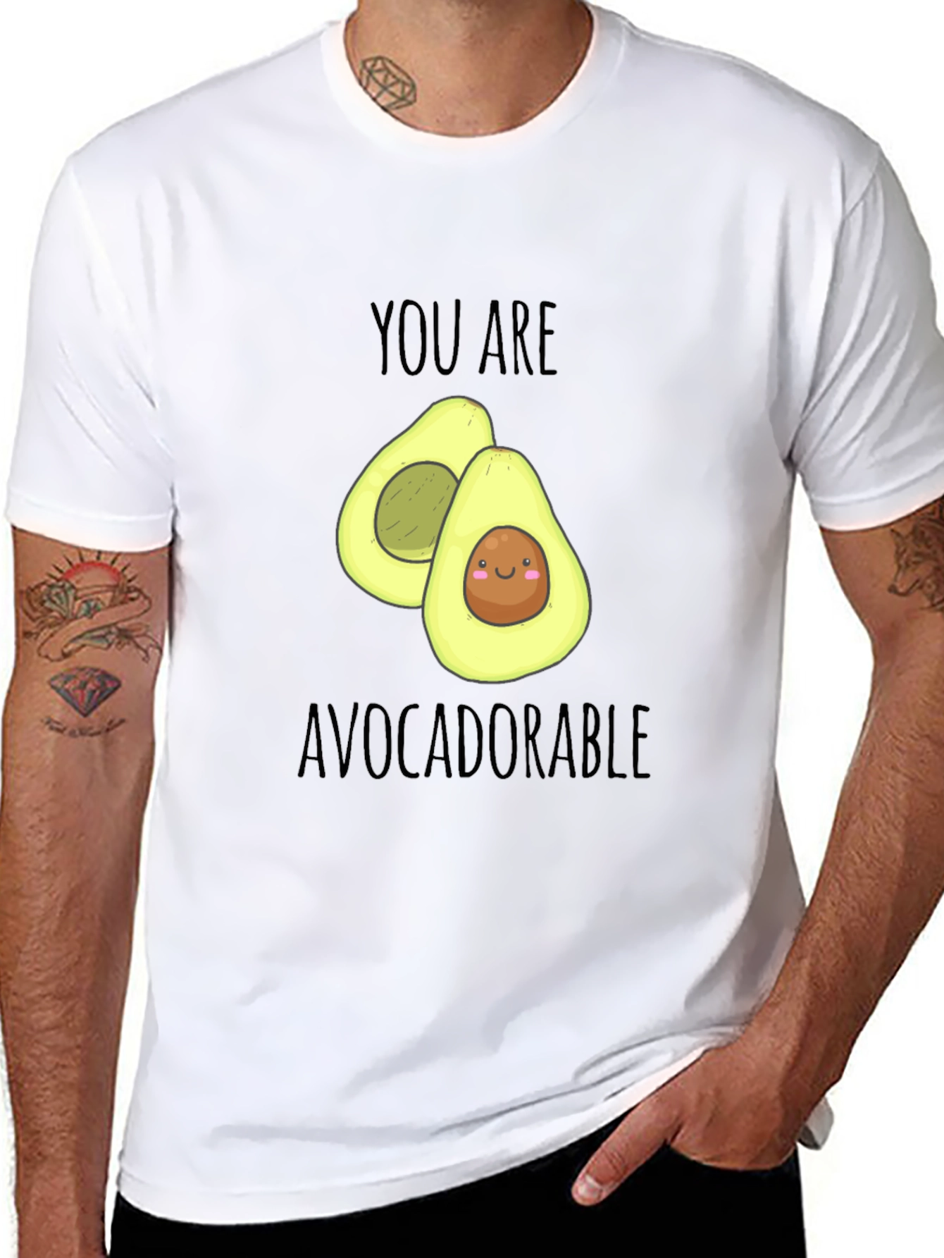 You Are Avocadorable T-Shirt - Black