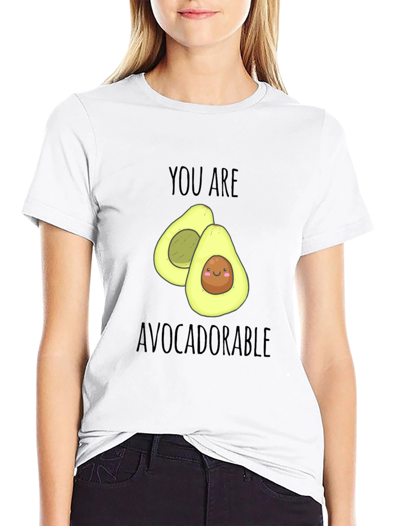 You Are Avocadorable T-Shirt - Black