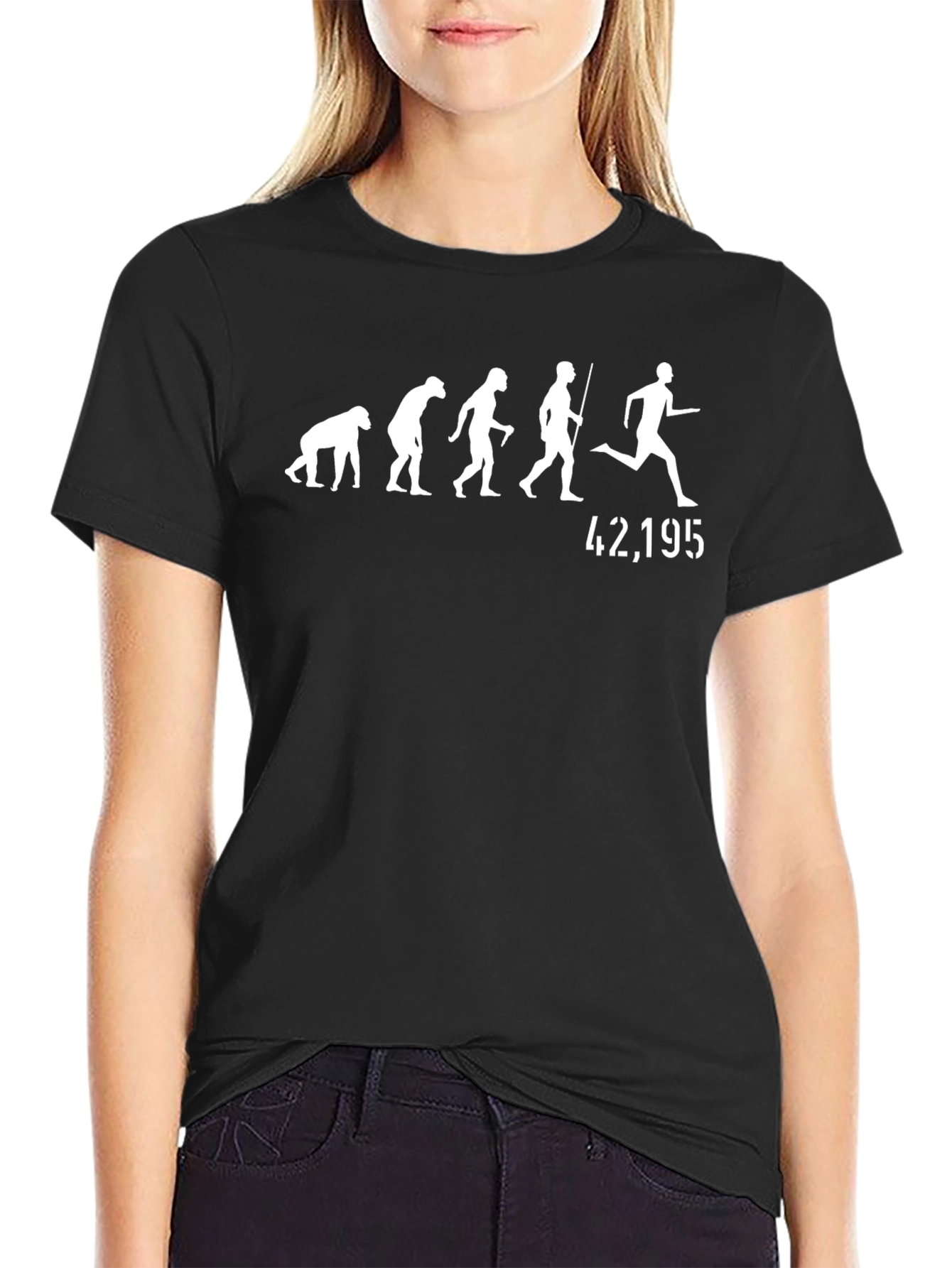 Evolution Marathon T-Shirt - 42195 Km Runner