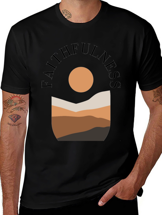 Faithfulness Mountain Graphic Tee