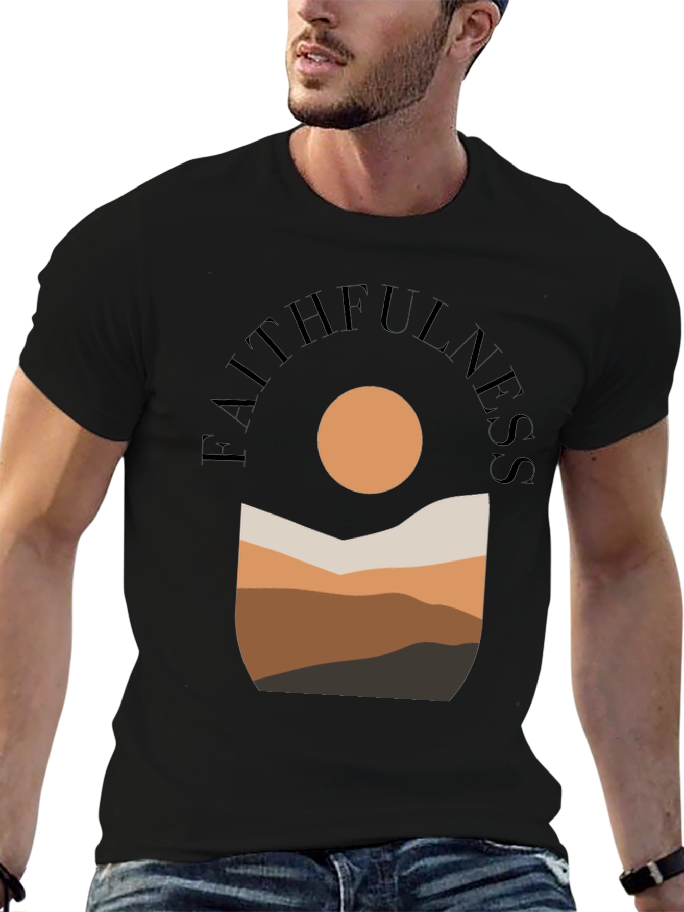 Faithfulness Mountain Graphic Tee