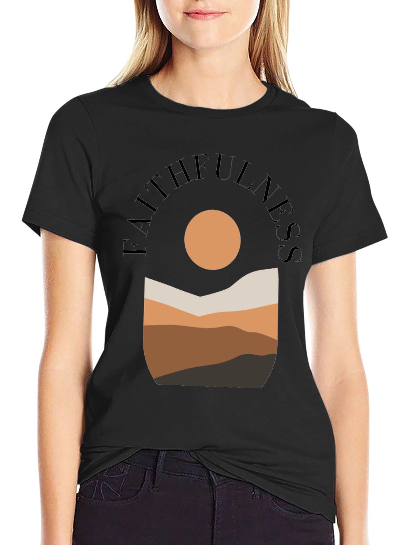 Faithfulness Mountain Graphic Tee