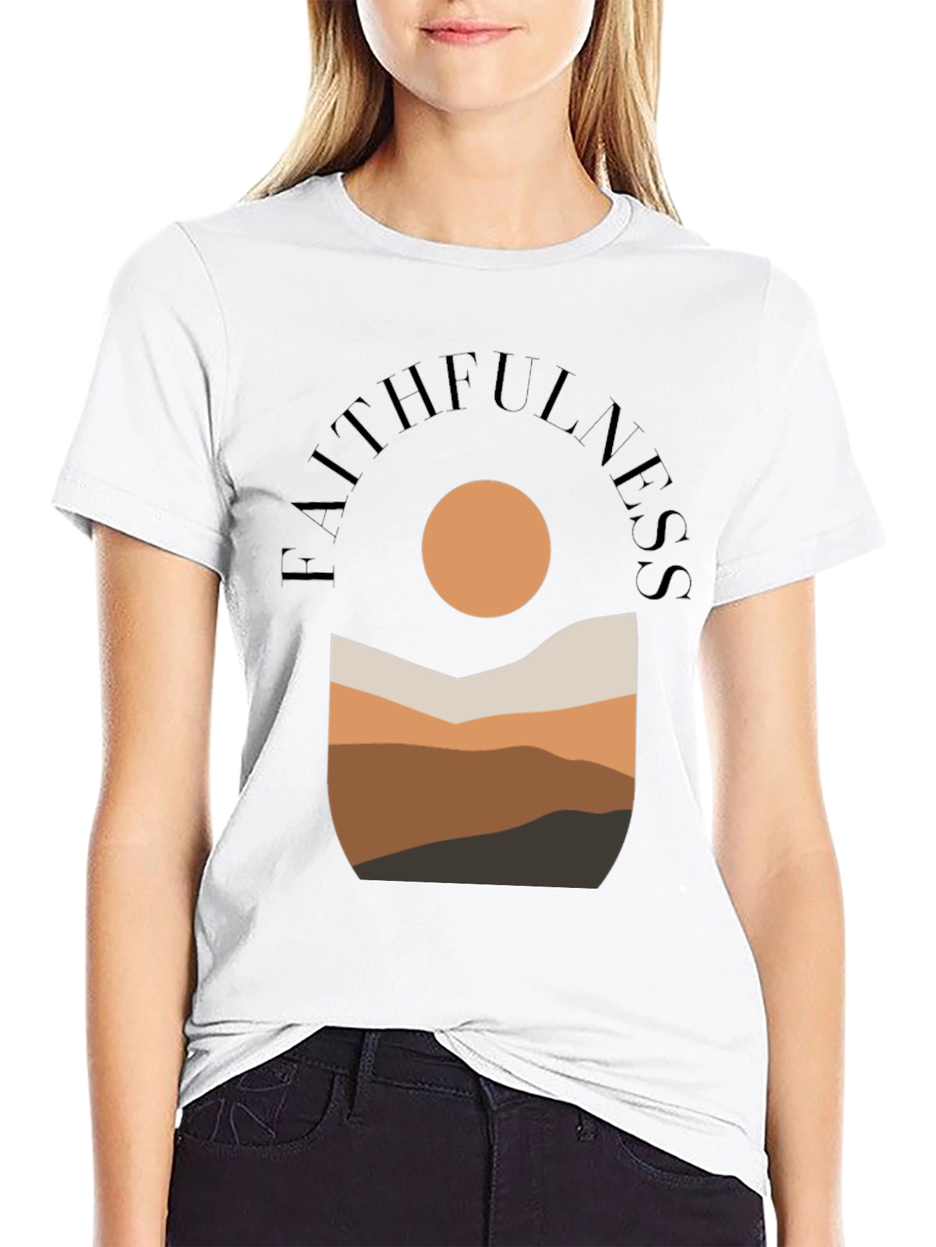 Faithfulness Mountain Graphic Tee