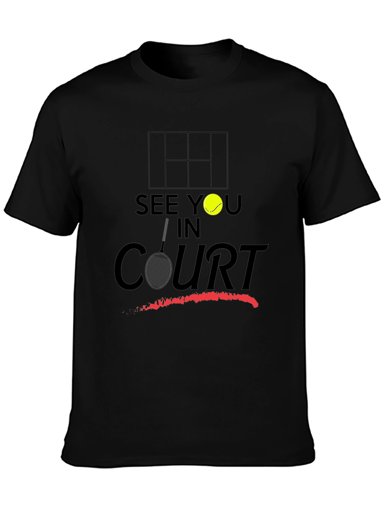 See You In Court T-Shirt - Tennis Player Tee