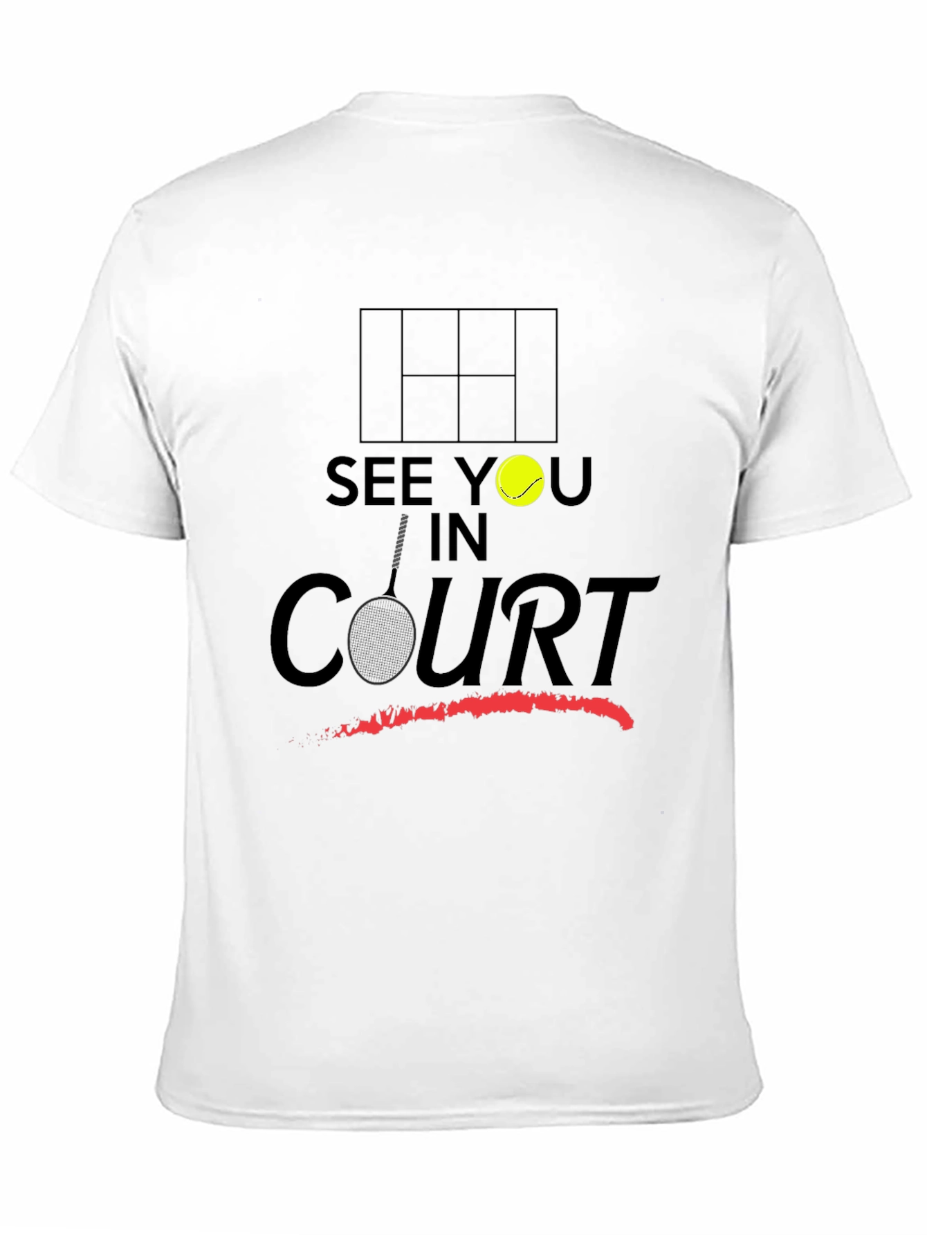 See You In Court T-Shirt - Tennis Player Tee