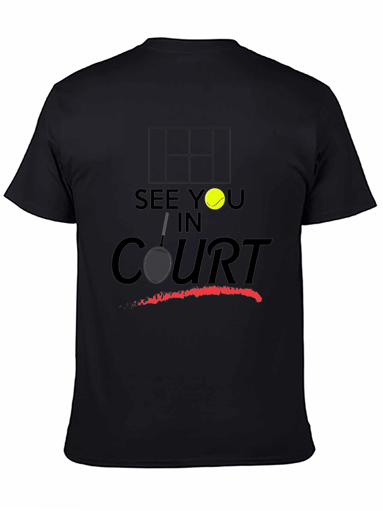See You In Court T-Shirt - Tennis Player Tee