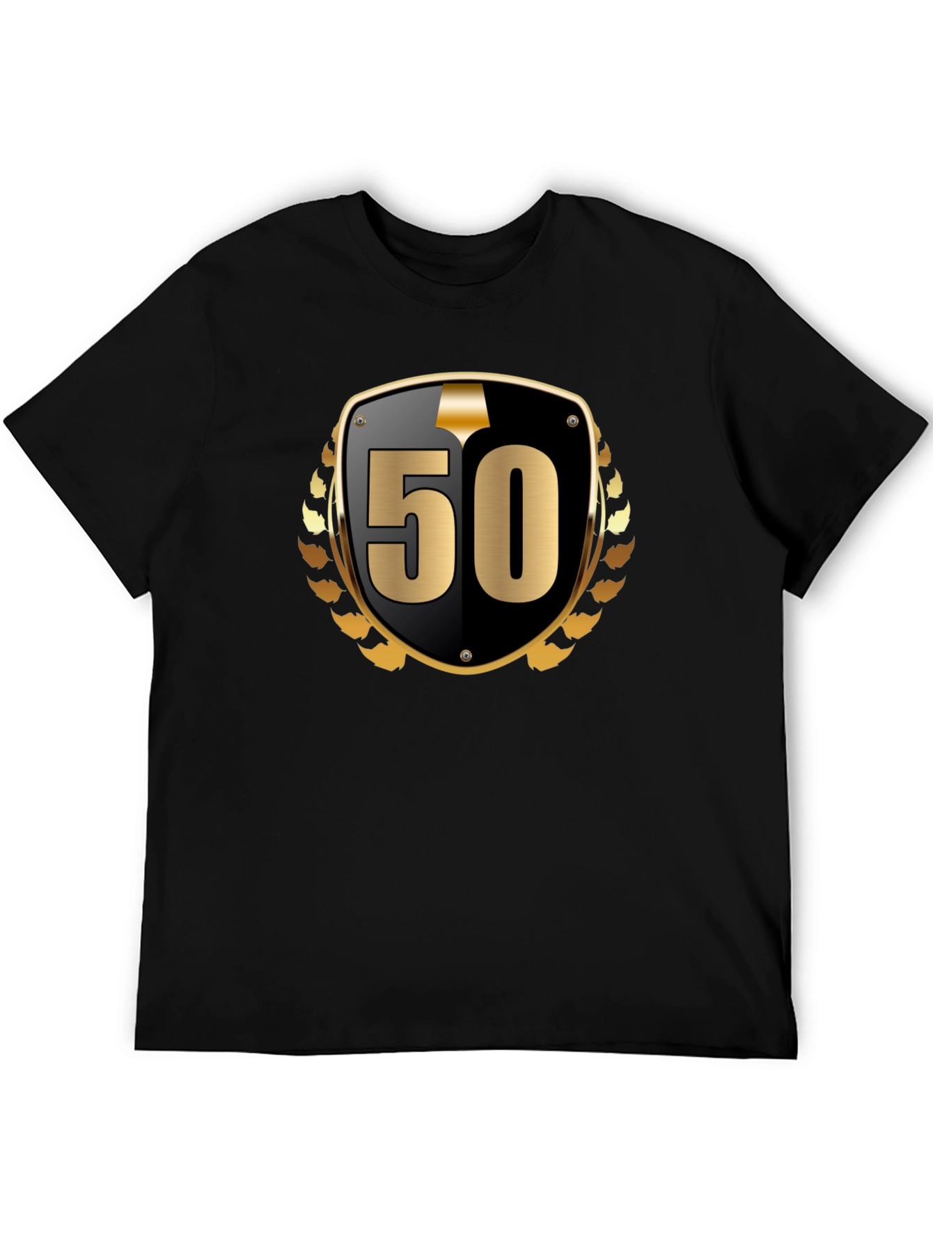 50th Anniversary Black Graphic Tee