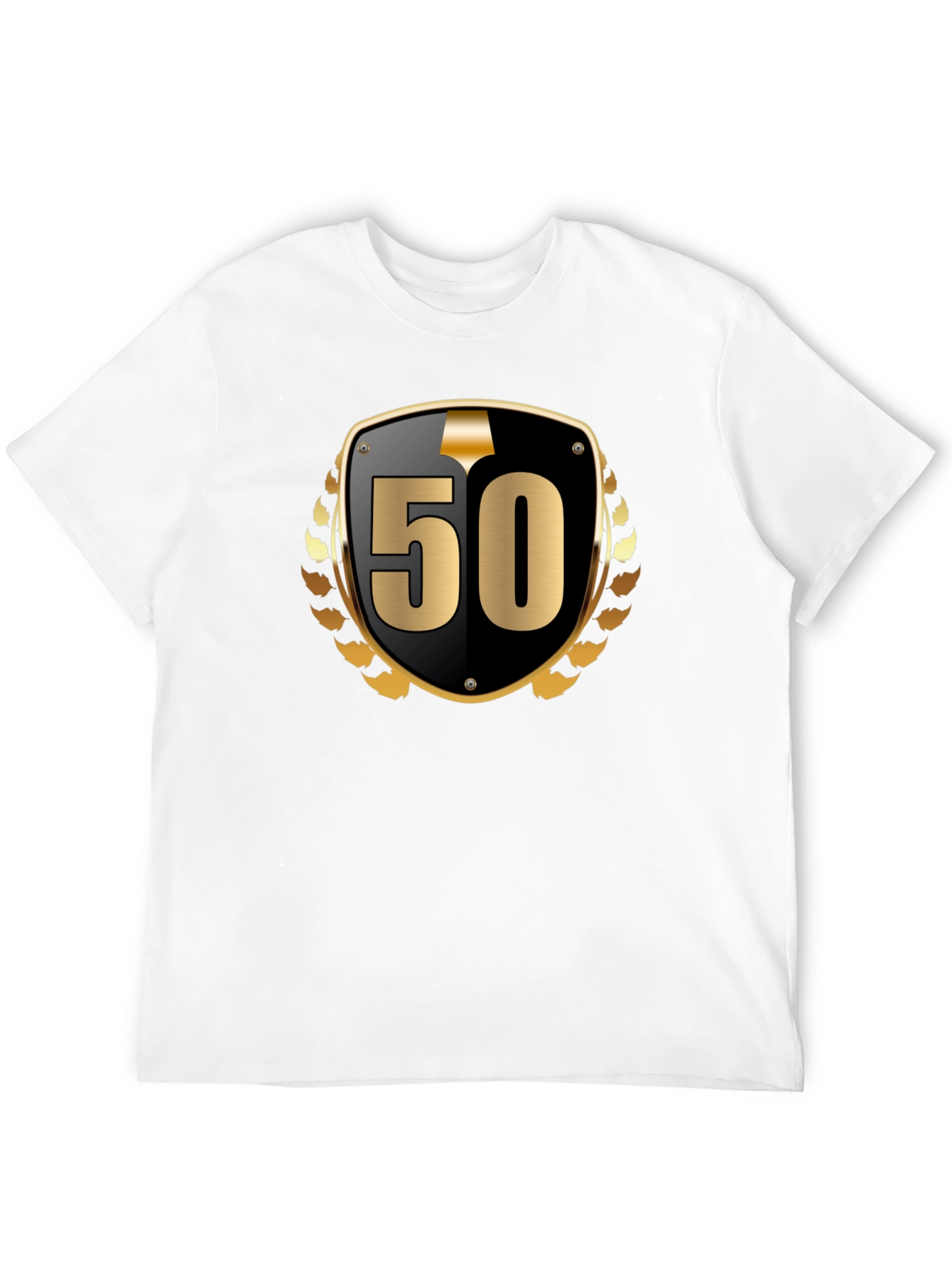 50th Anniversary Black Graphic Tee
