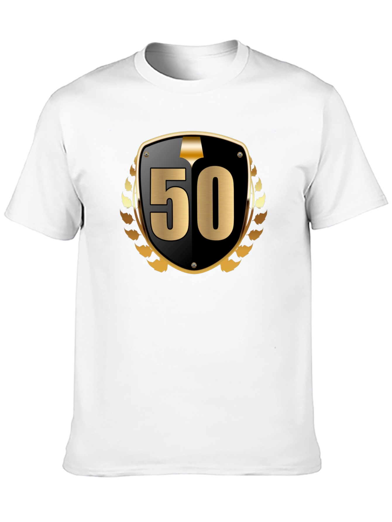 50th Anniversary Black Graphic Tee