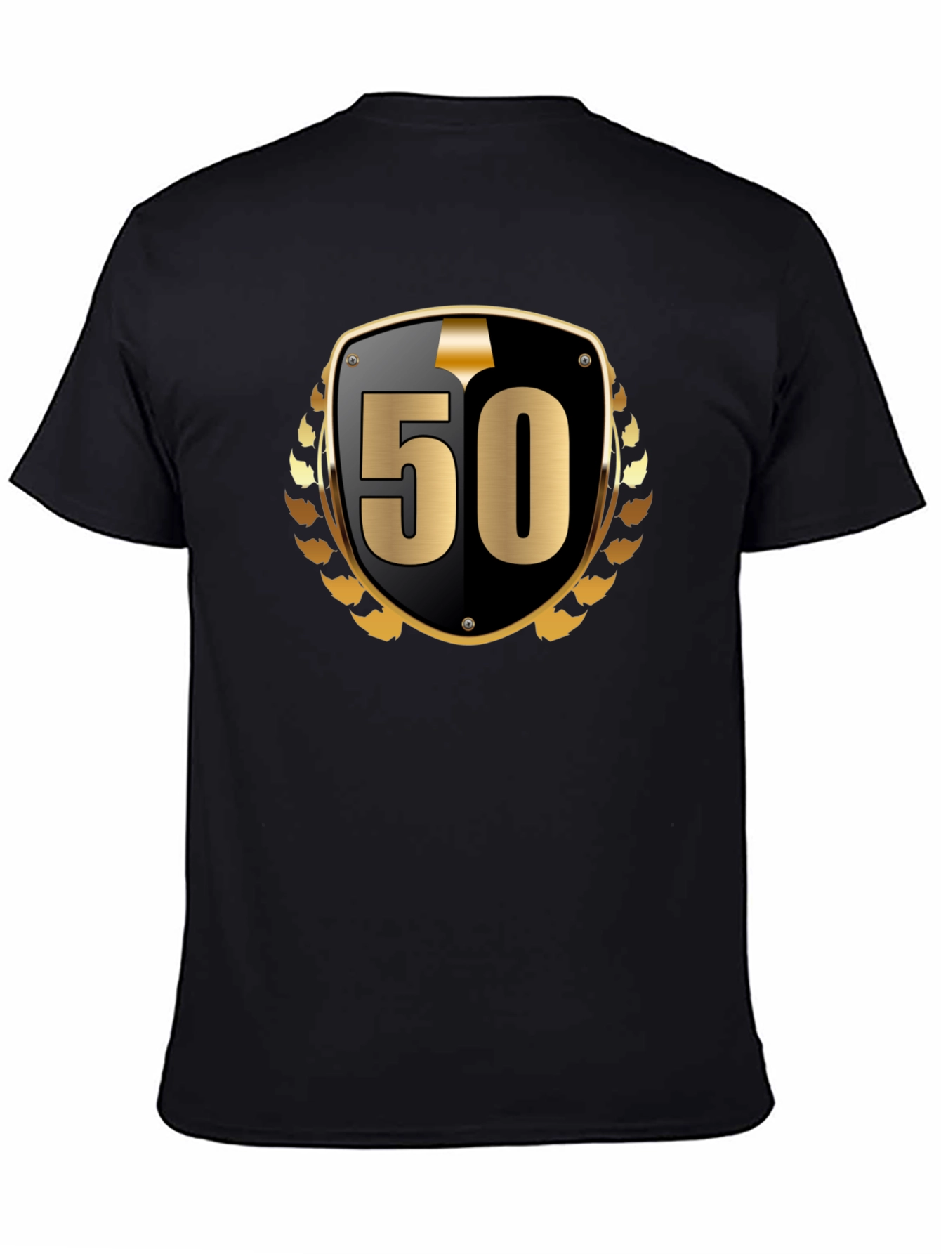 50th Anniversary Black Graphic Tee