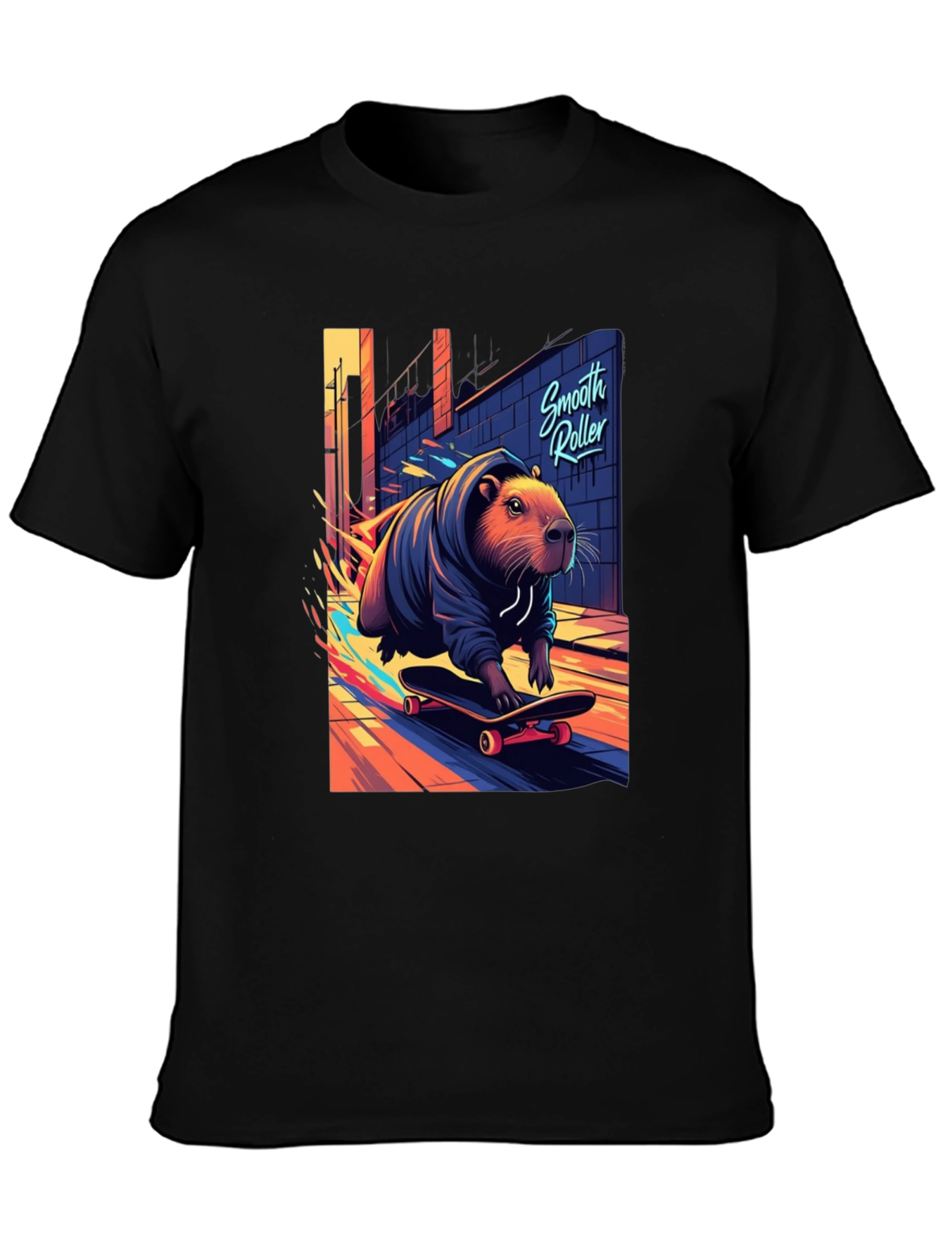 Smooth Roller Capybara T-Shirt