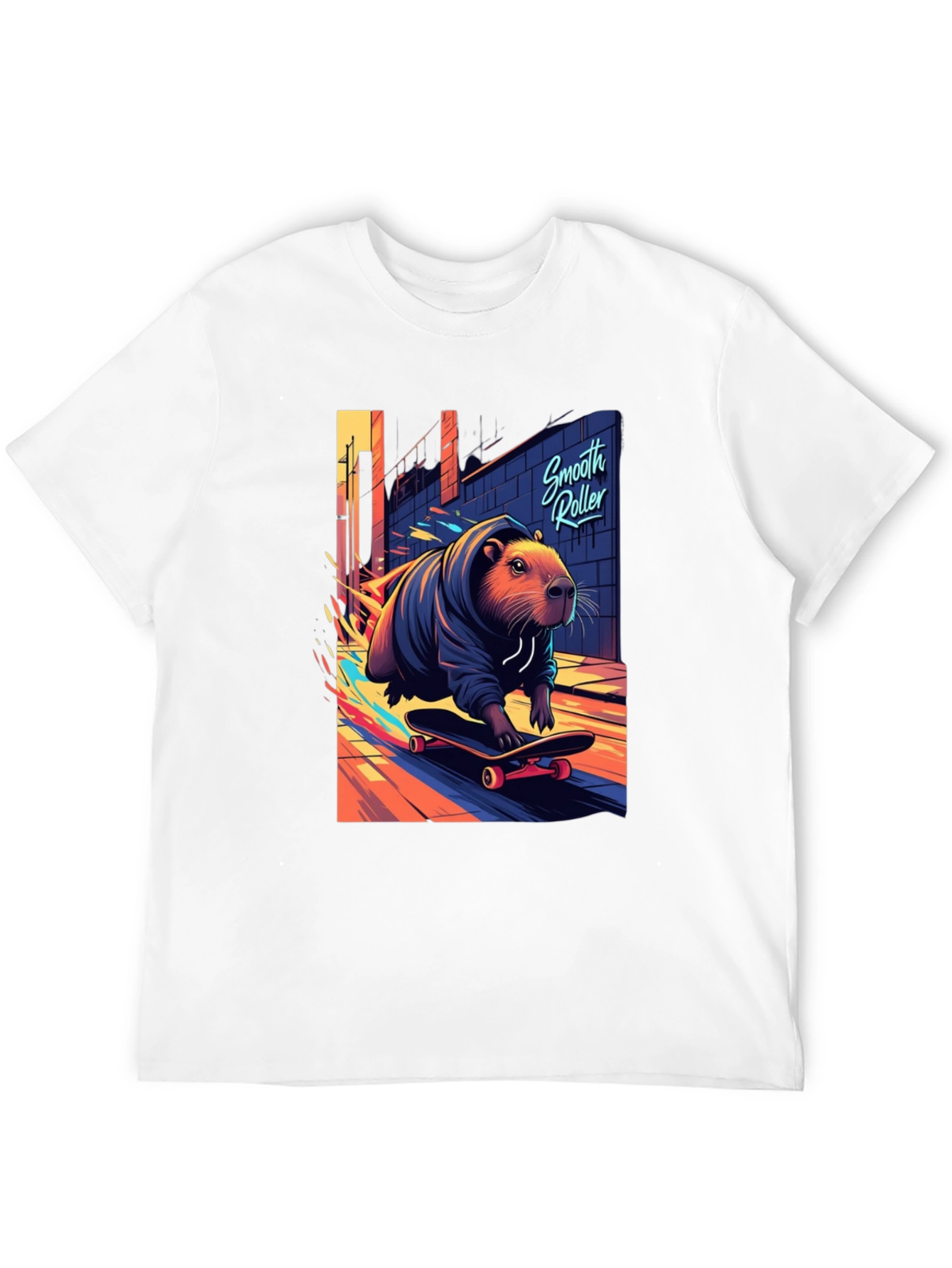 Smooth Roller Capybara T-Shirt