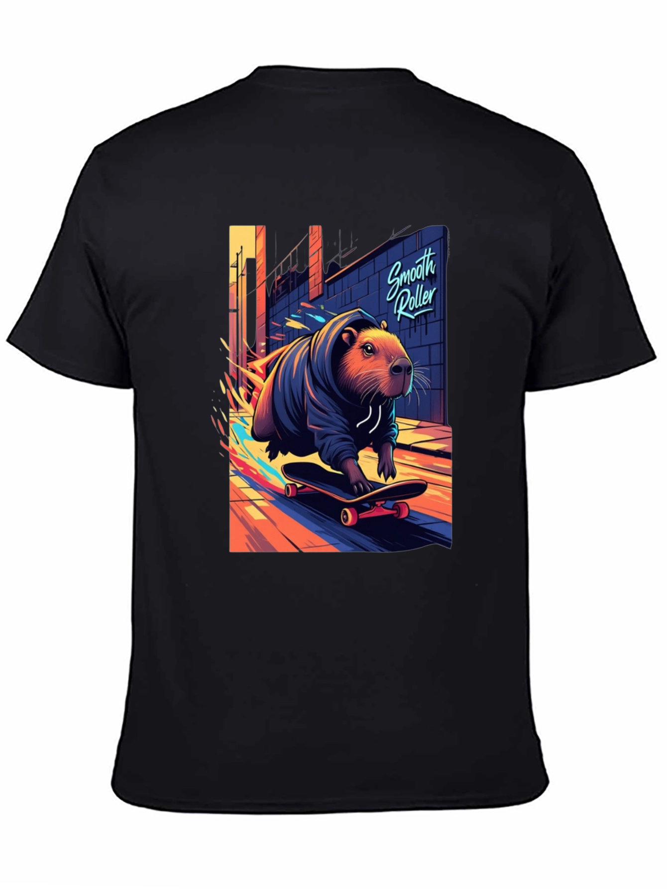 Smooth Roller Capybara T-Shirt