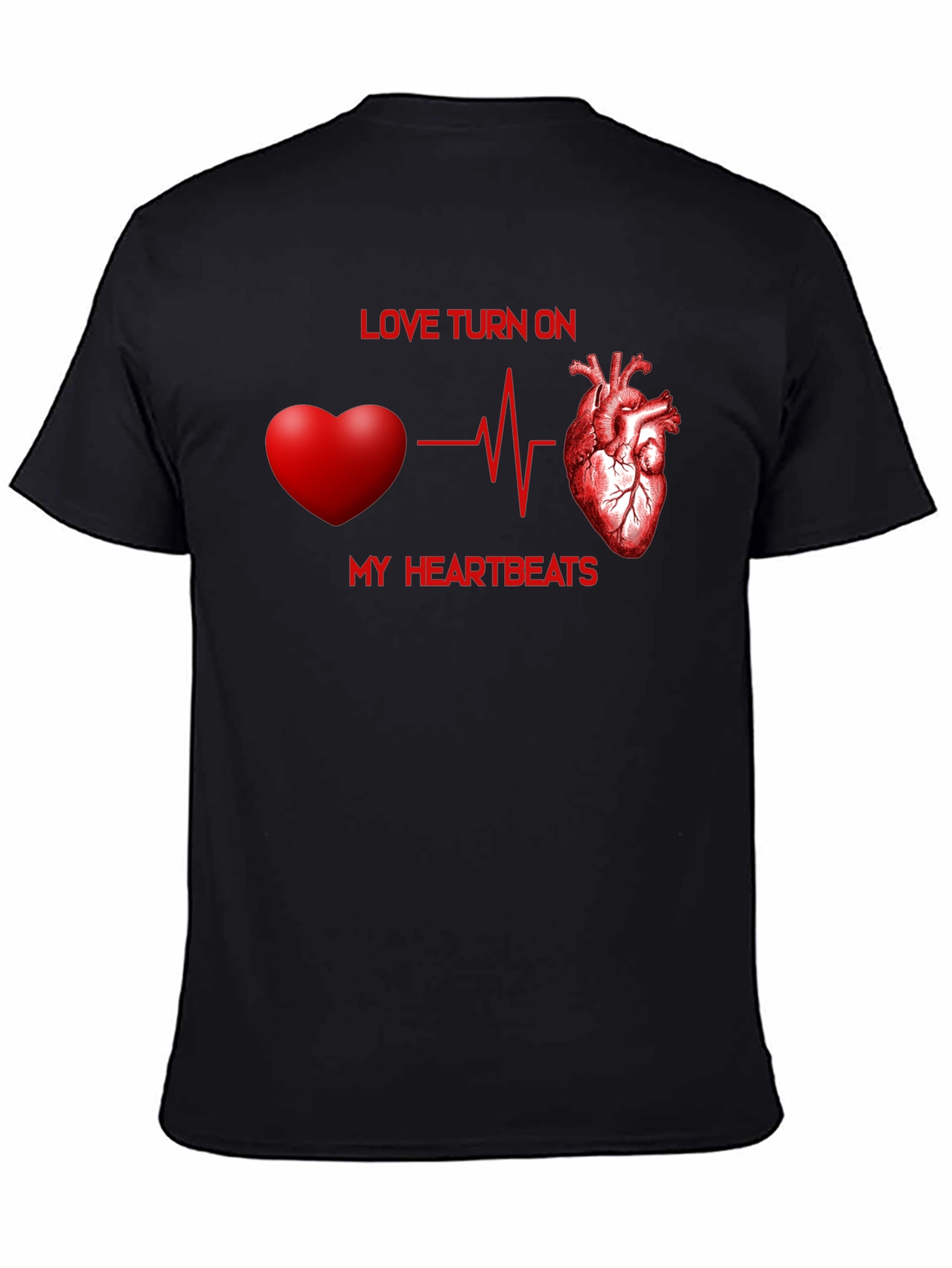 Love Heartbeat T-Shirt - Express Your Passion