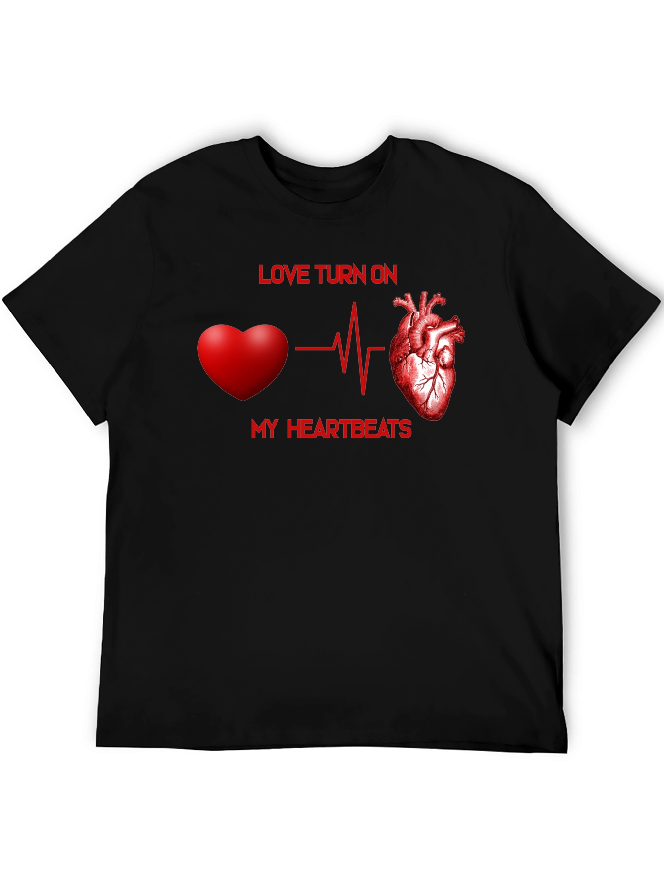 Love Heartbeat T-Shirt - Express Your Passion