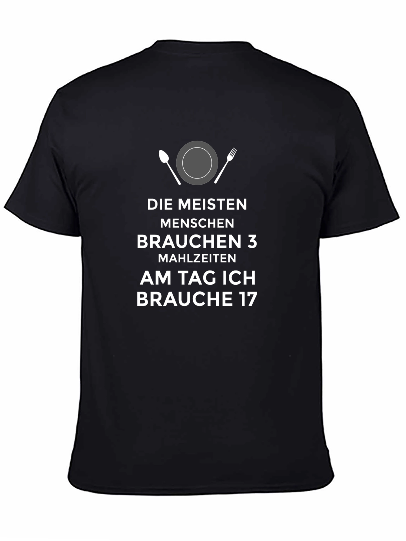 Funny German Foodie T-Shirt - 17 Meals