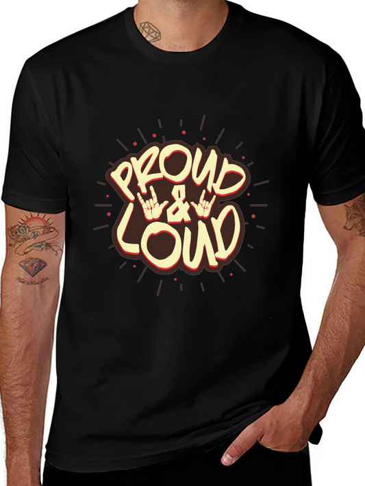 Proud & Loud Graphic Tee - Rock On Style