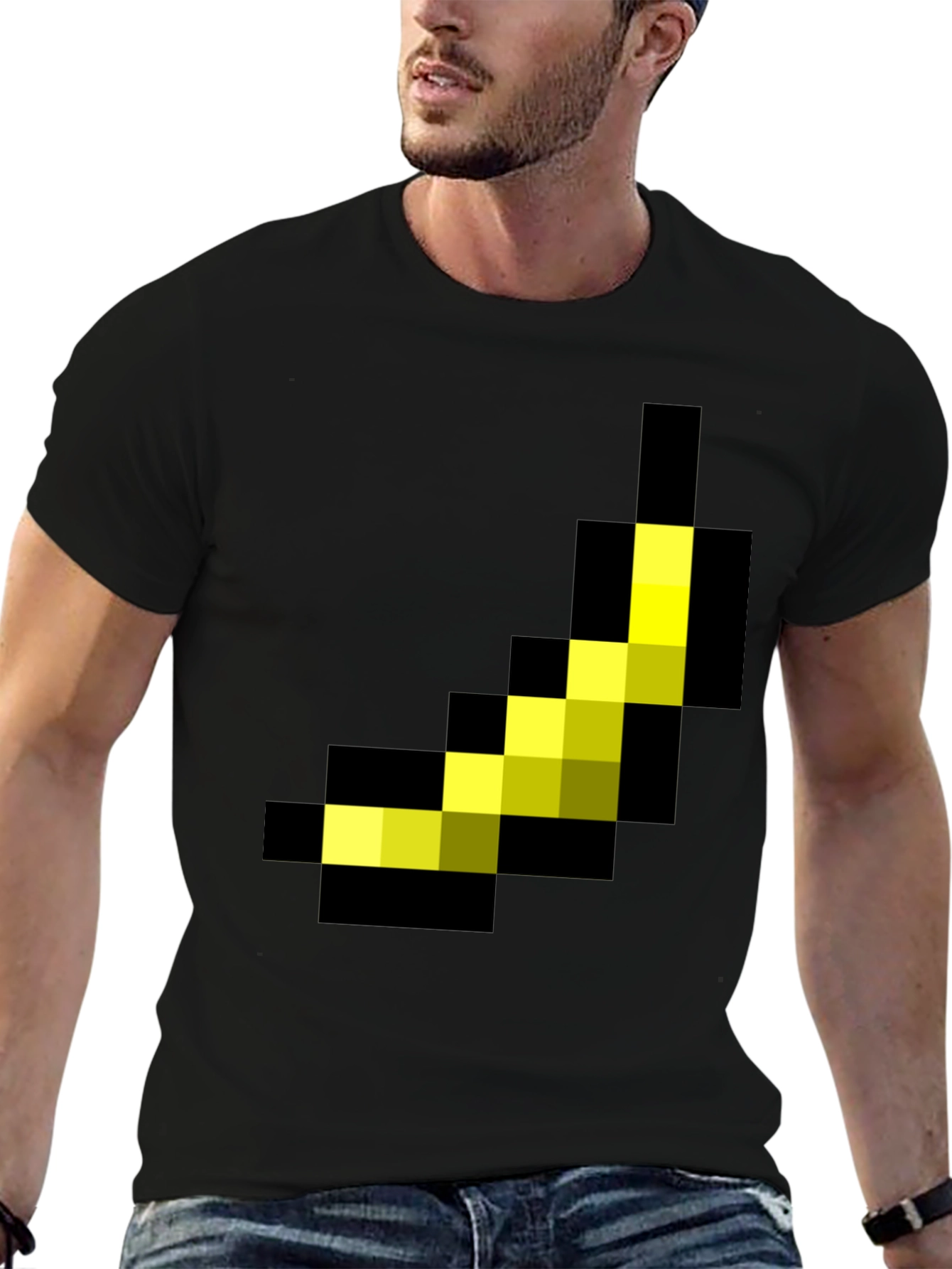 Pixel Banana T-Shirt - Gamer Style Tee