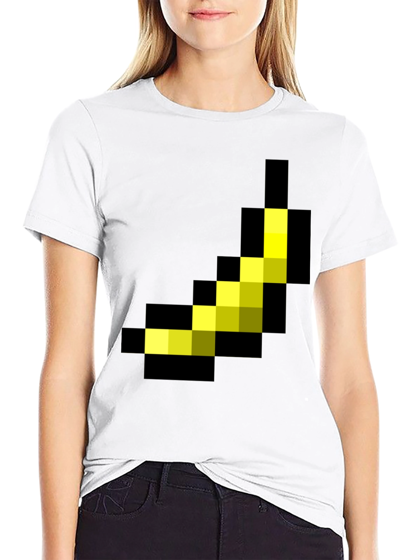 Pixel Banana T-Shirt - Gamer Style Tee