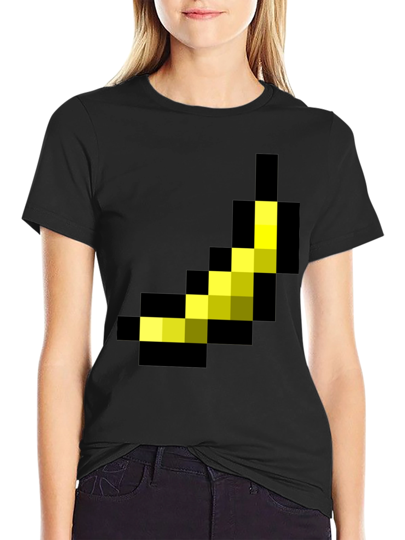 Pixel Banana T-Shirt - Gamer Style Tee