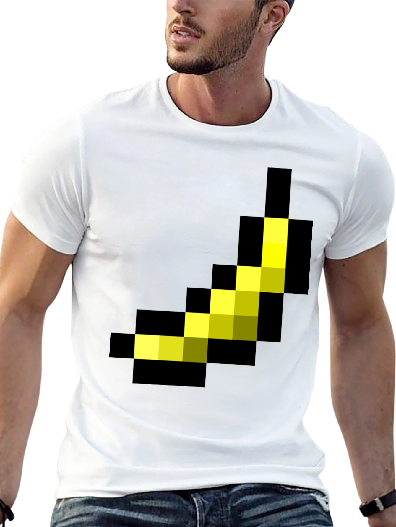Pixel Banana T-Shirt - Gamer Style Tee