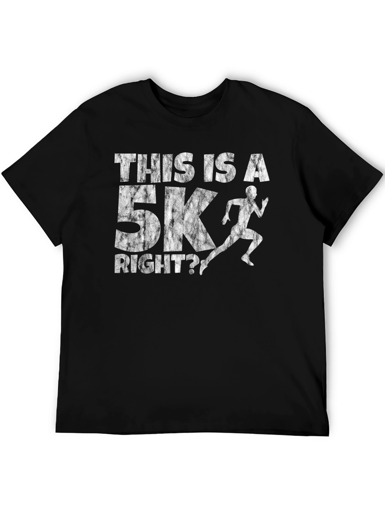 Funny 5K Running T-Shirt - Mens Athletic Tee