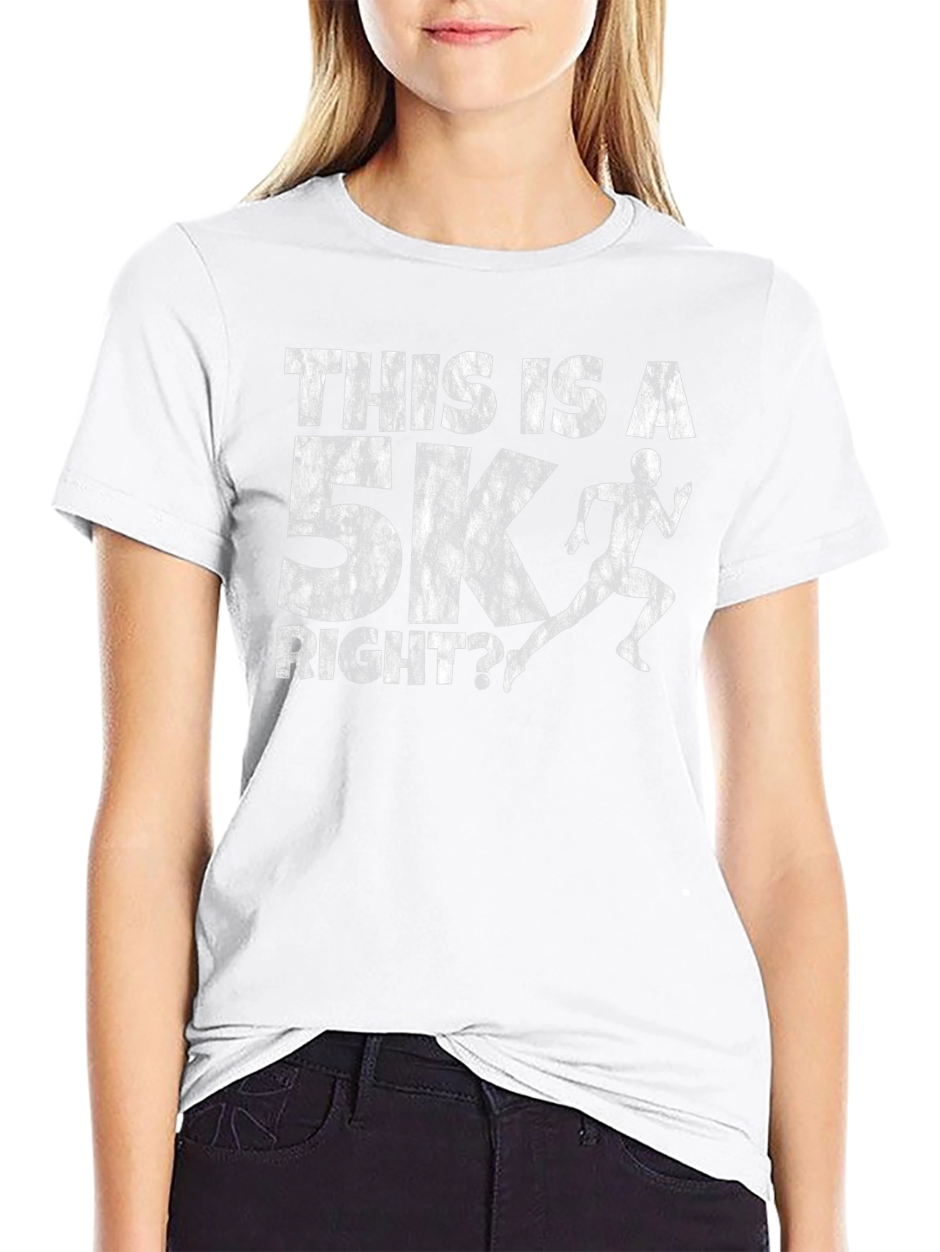 Funny 5K Running T-Shirt - Mens Athletic Tee