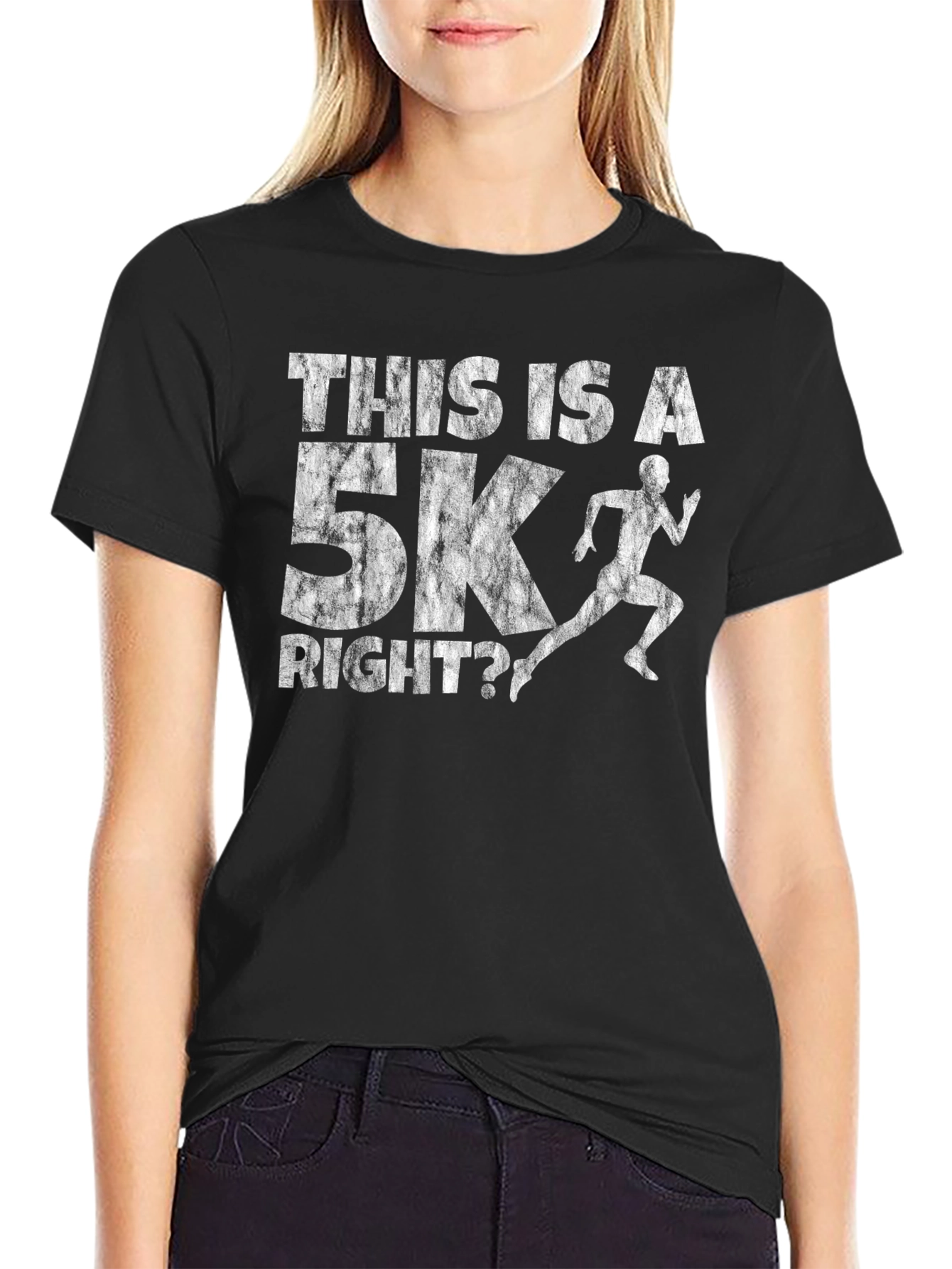 Funny 5K Running T-Shirt - Mens Athletic Tee