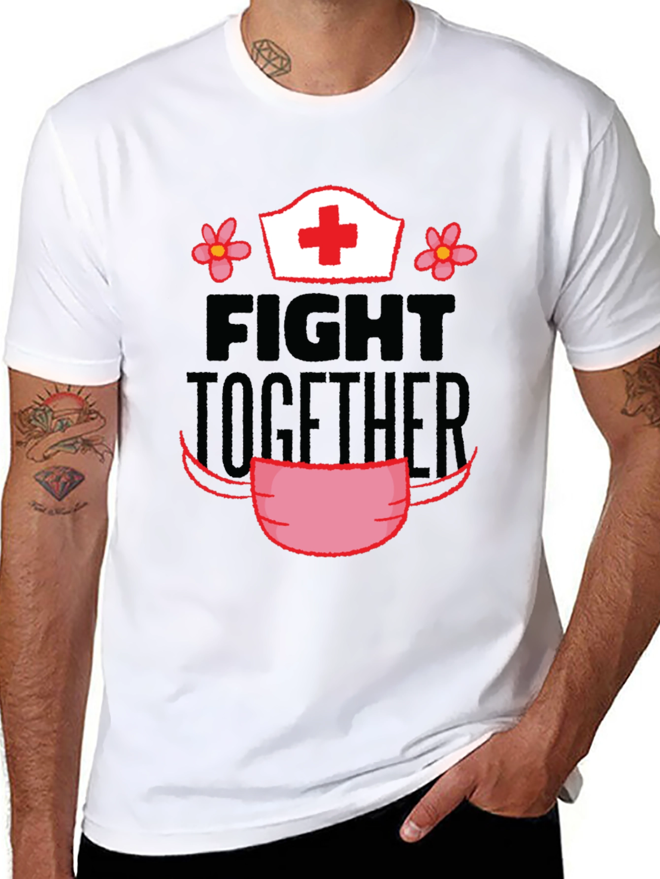 Fight Together T-Shirt Nurse Edition