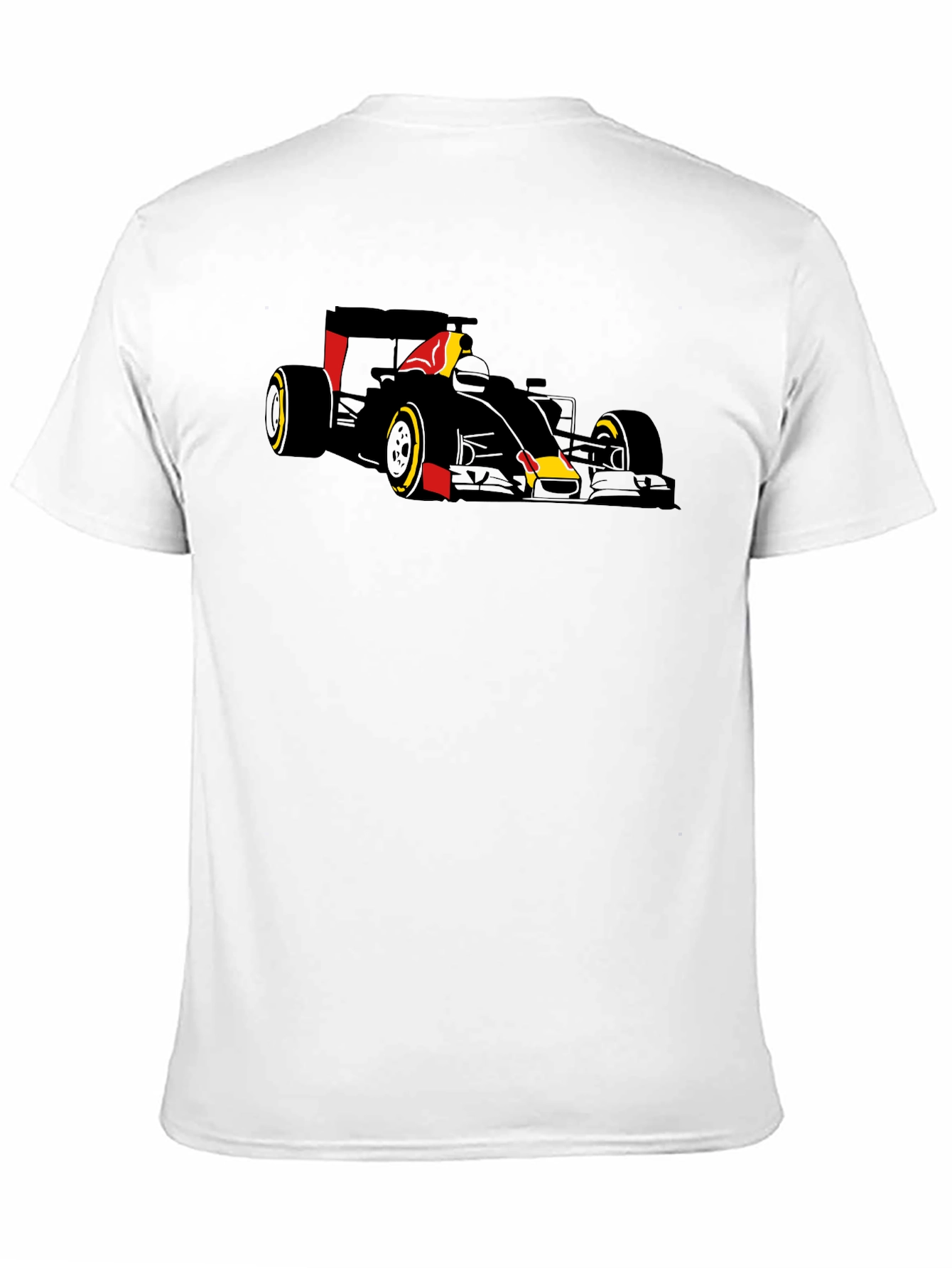Formula 1 Race Car Graphic Tee - Black