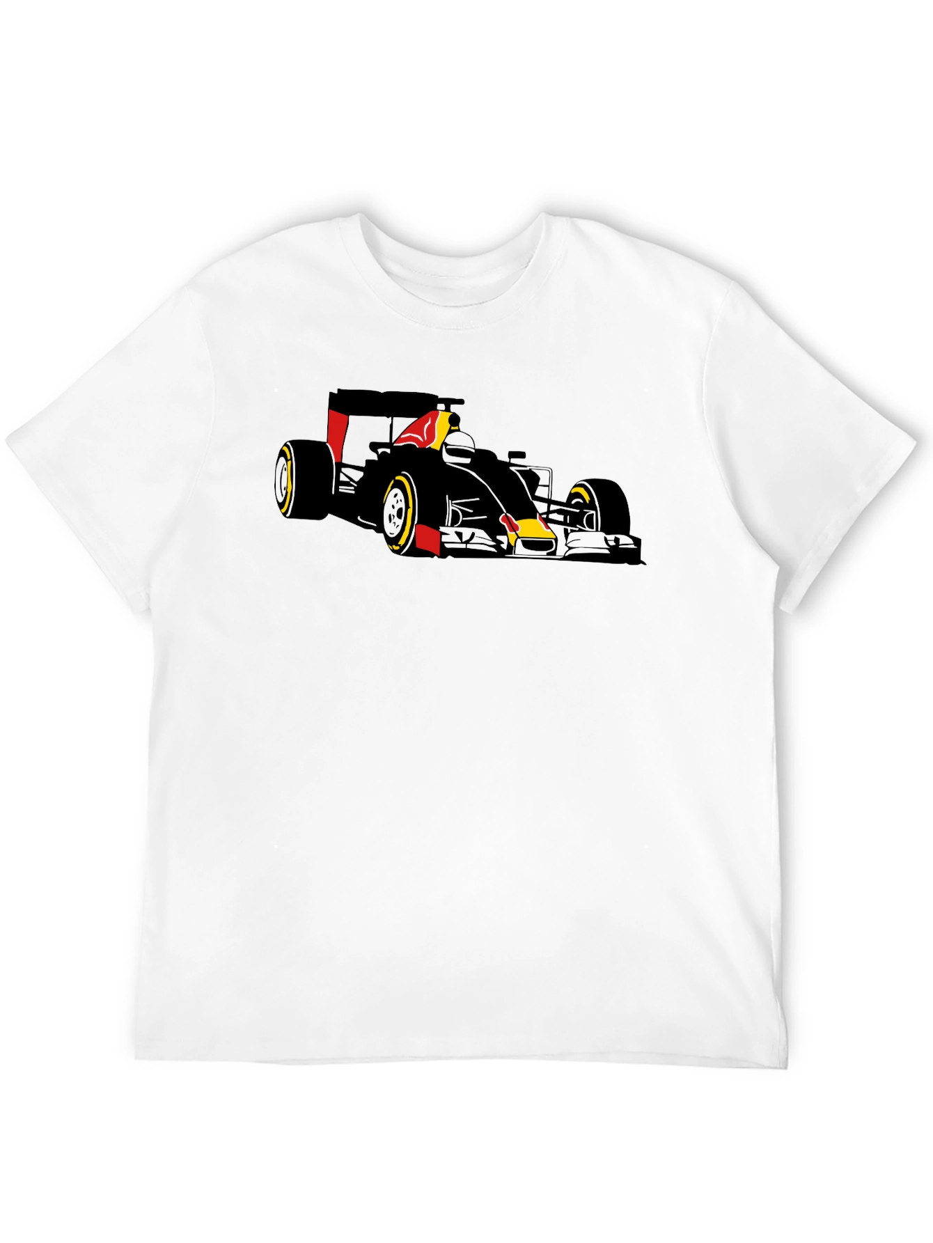 Formula 1 Race Car Graphic Tee - Black