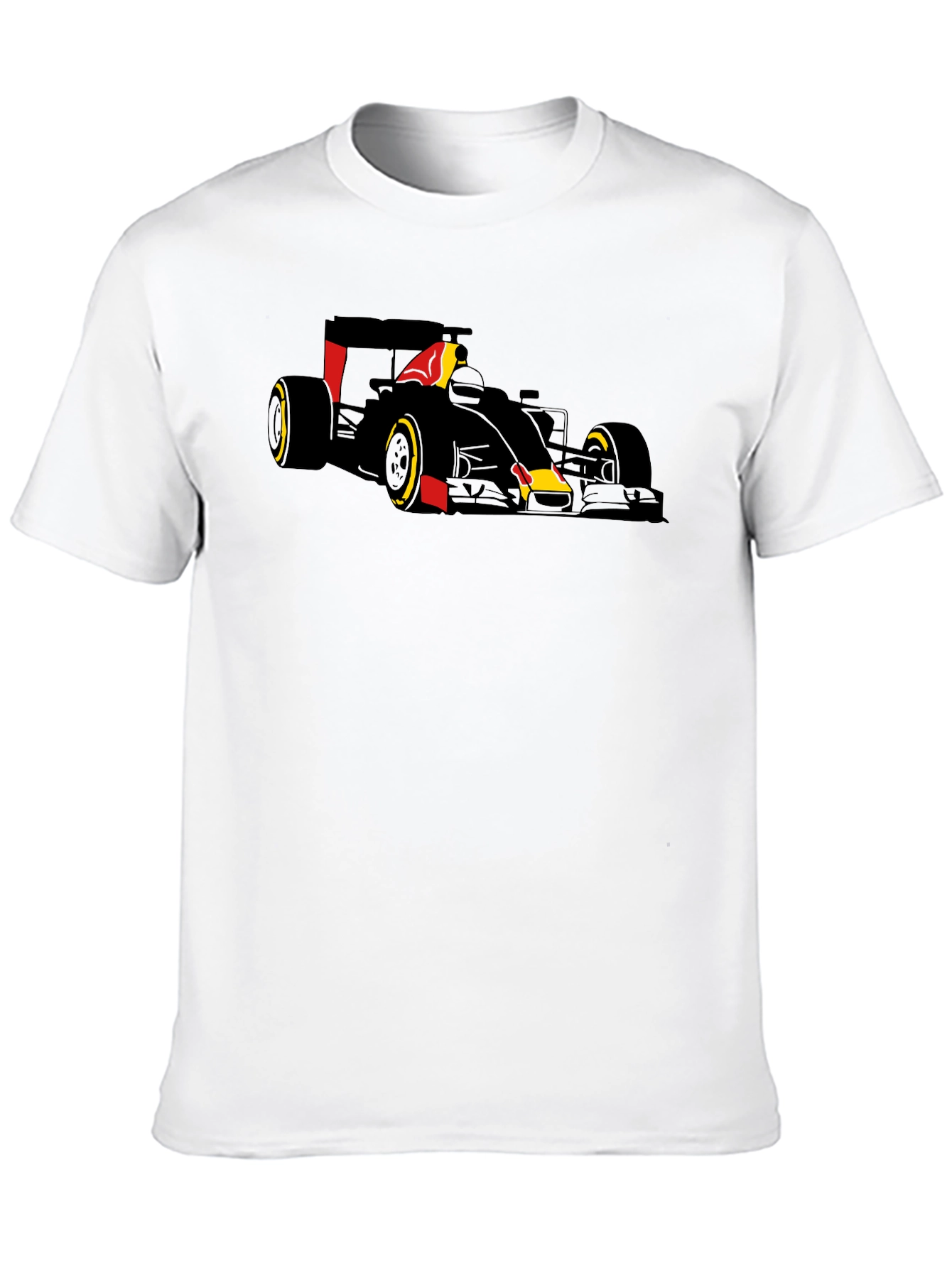 Formula 1 Race Car Graphic Tee - Black