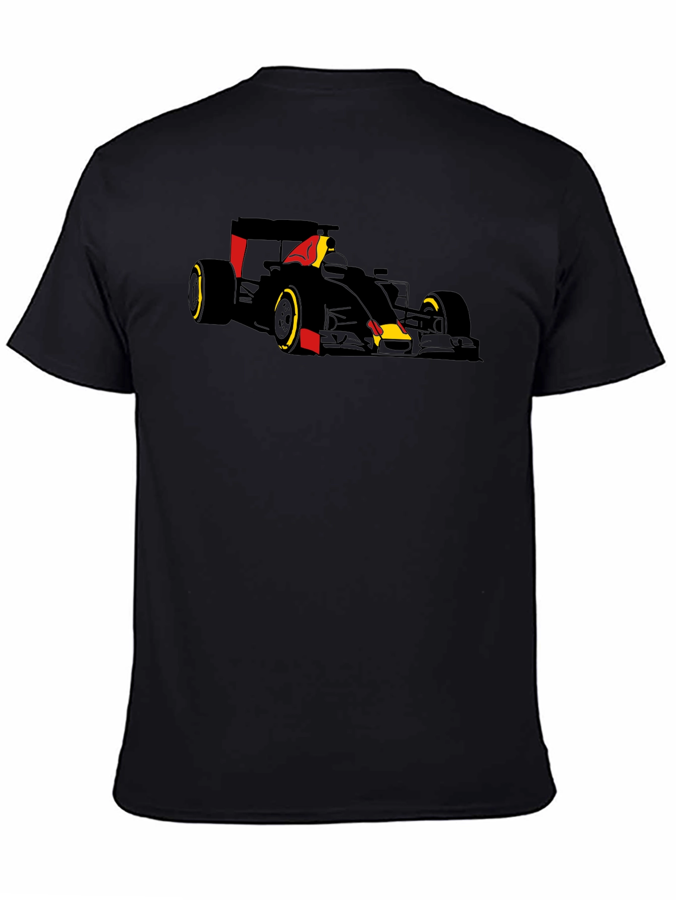 Formula 1 Race Car Graphic Tee - Black