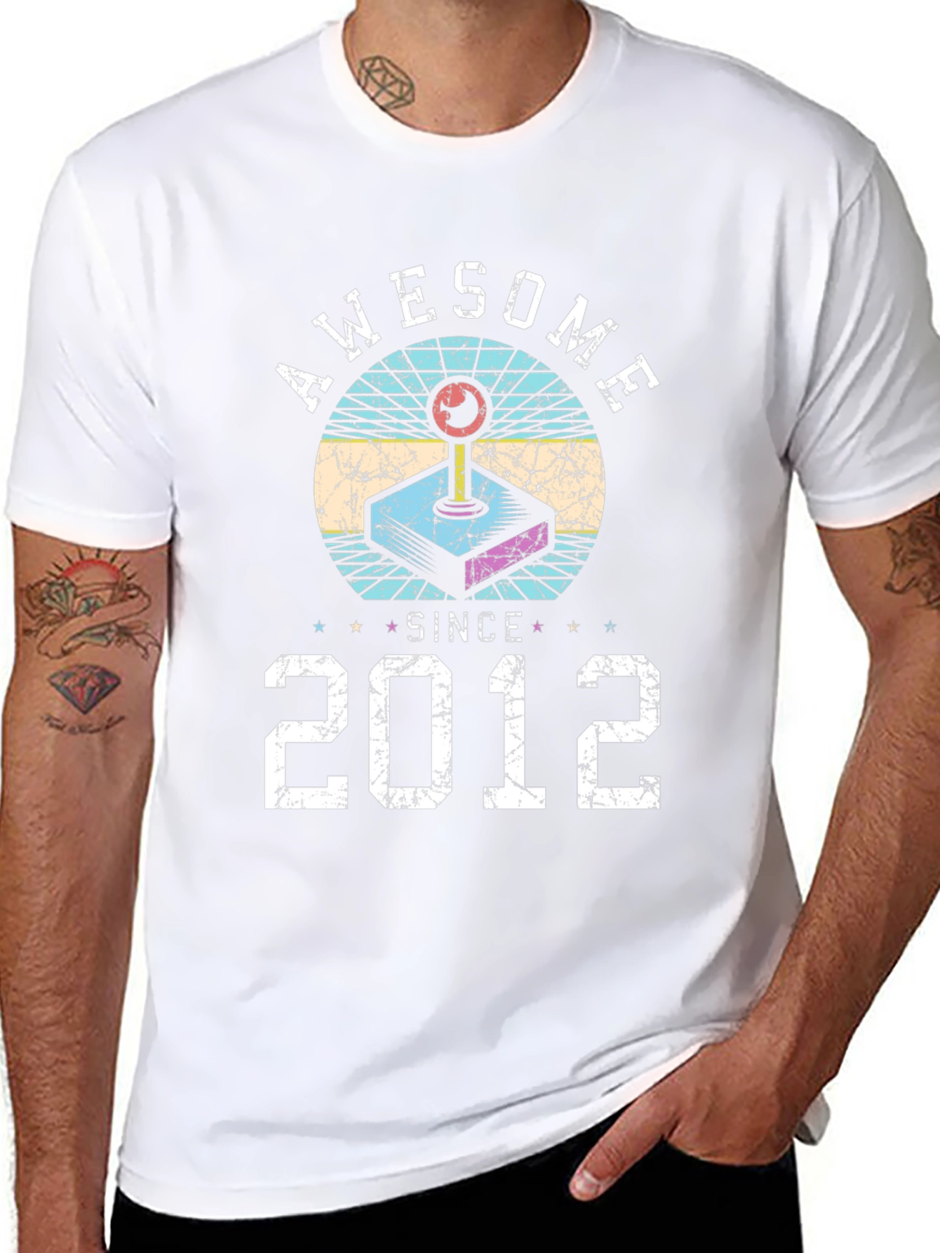 Awesome Since 2012 Gaming T-Shirt