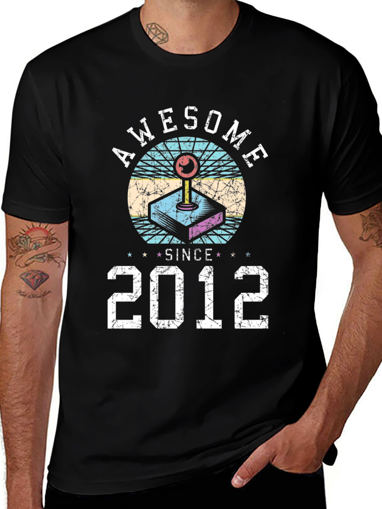 Awesome Since 2012 Gaming T-Shirt