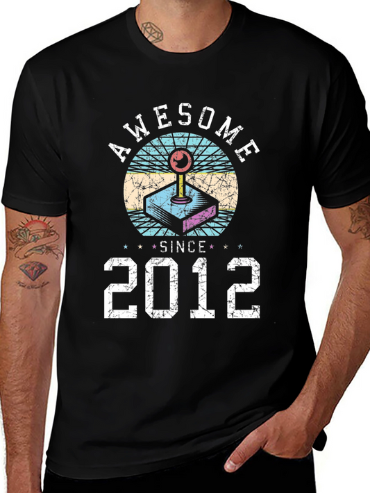 Awesome Since 2012 Gaming T-Shirt