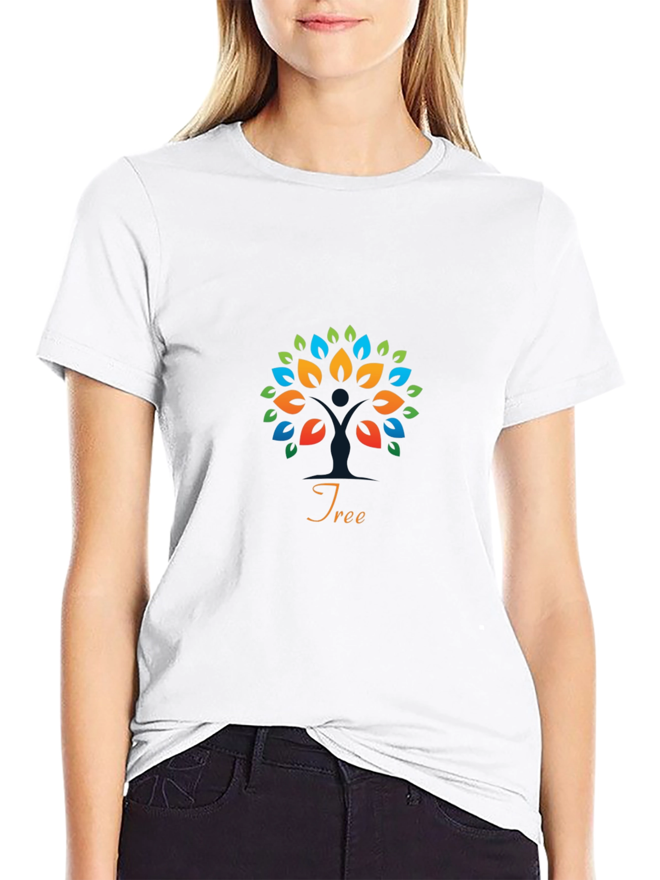 Nature Inspired Tree Graphic T-Shirt
