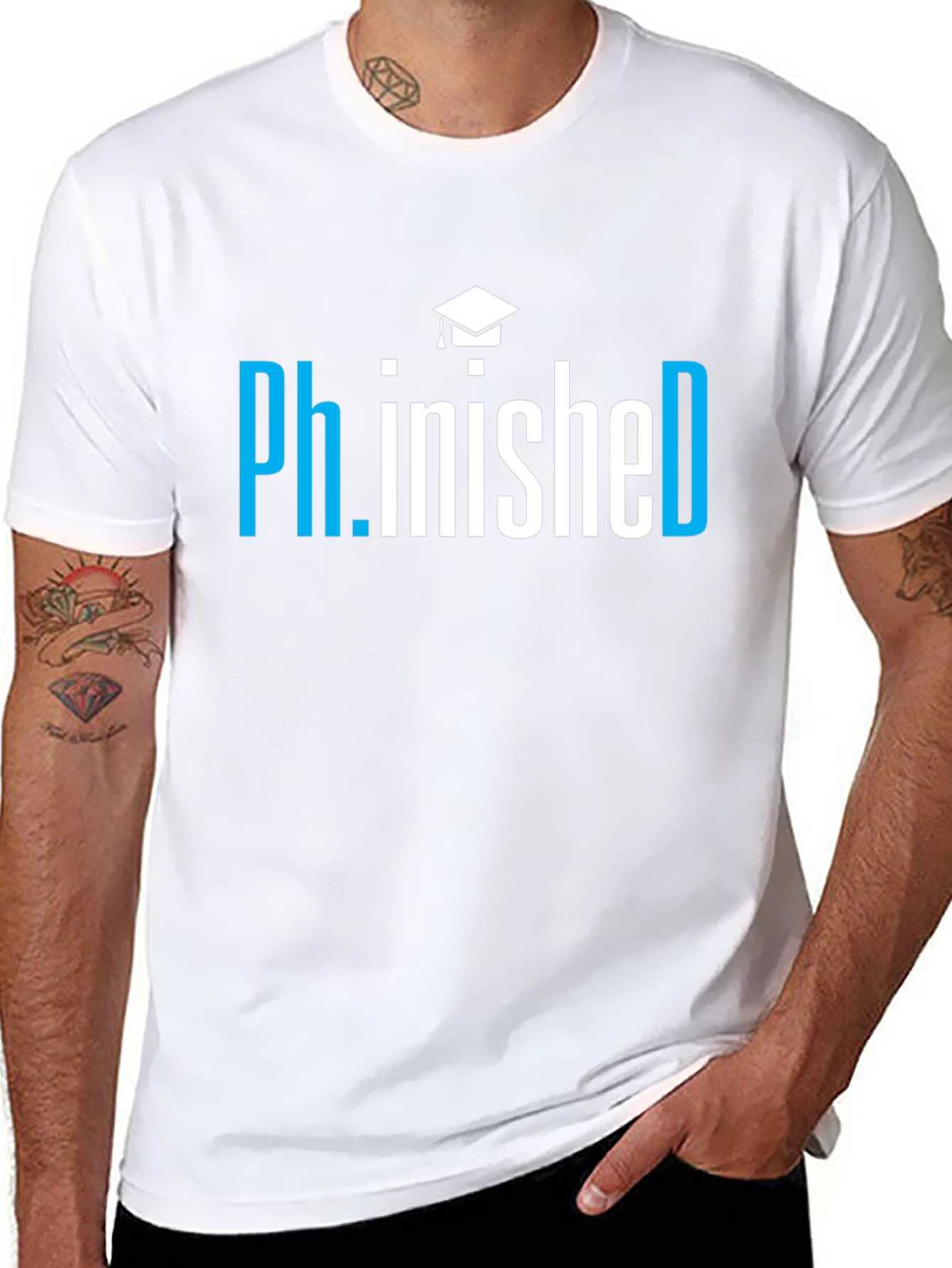 Ph.inished PhD Graduation T-Shirt