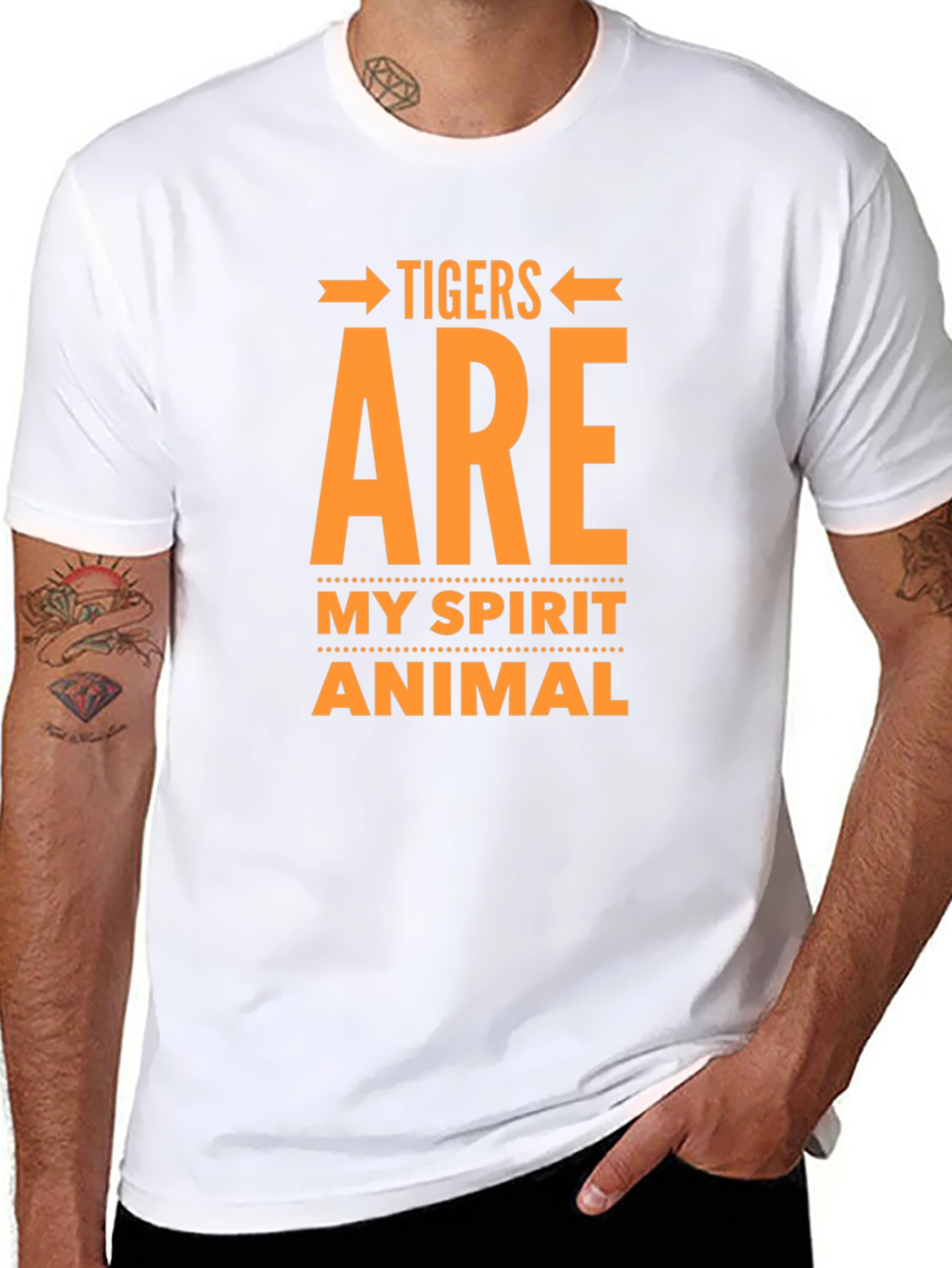 Tigers Are My Spirit Animal Graphic Tee