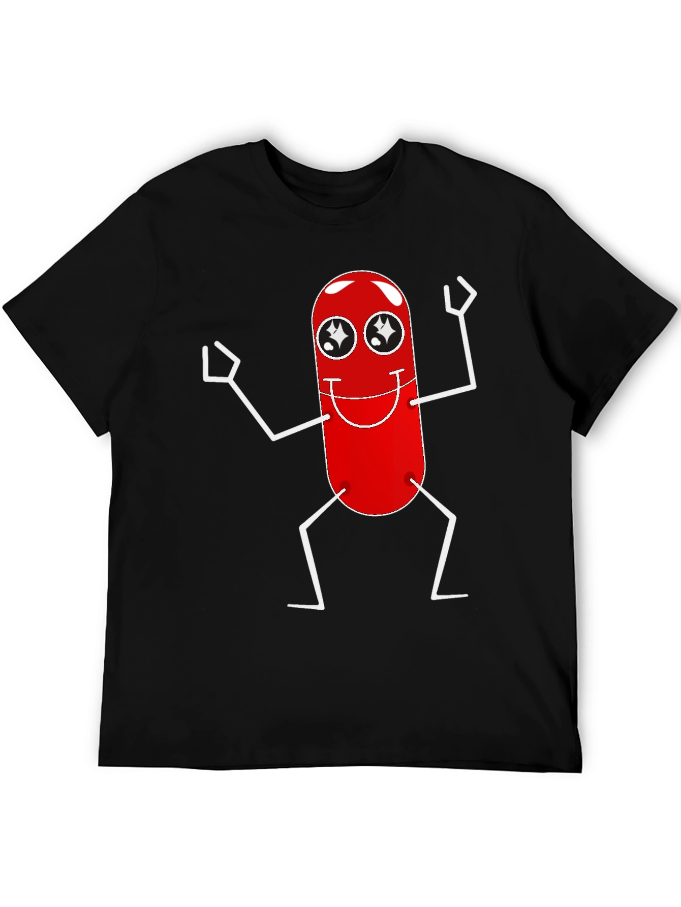 Cartoon Pill T-Shirt